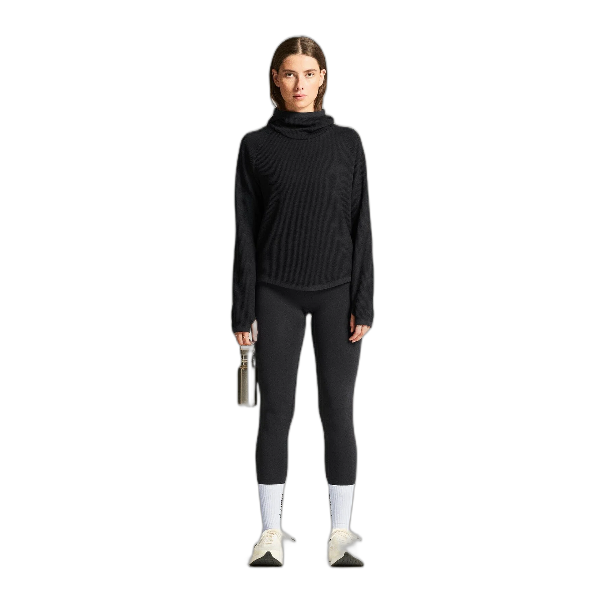 Craft - Women's Grid Hood - Black / S