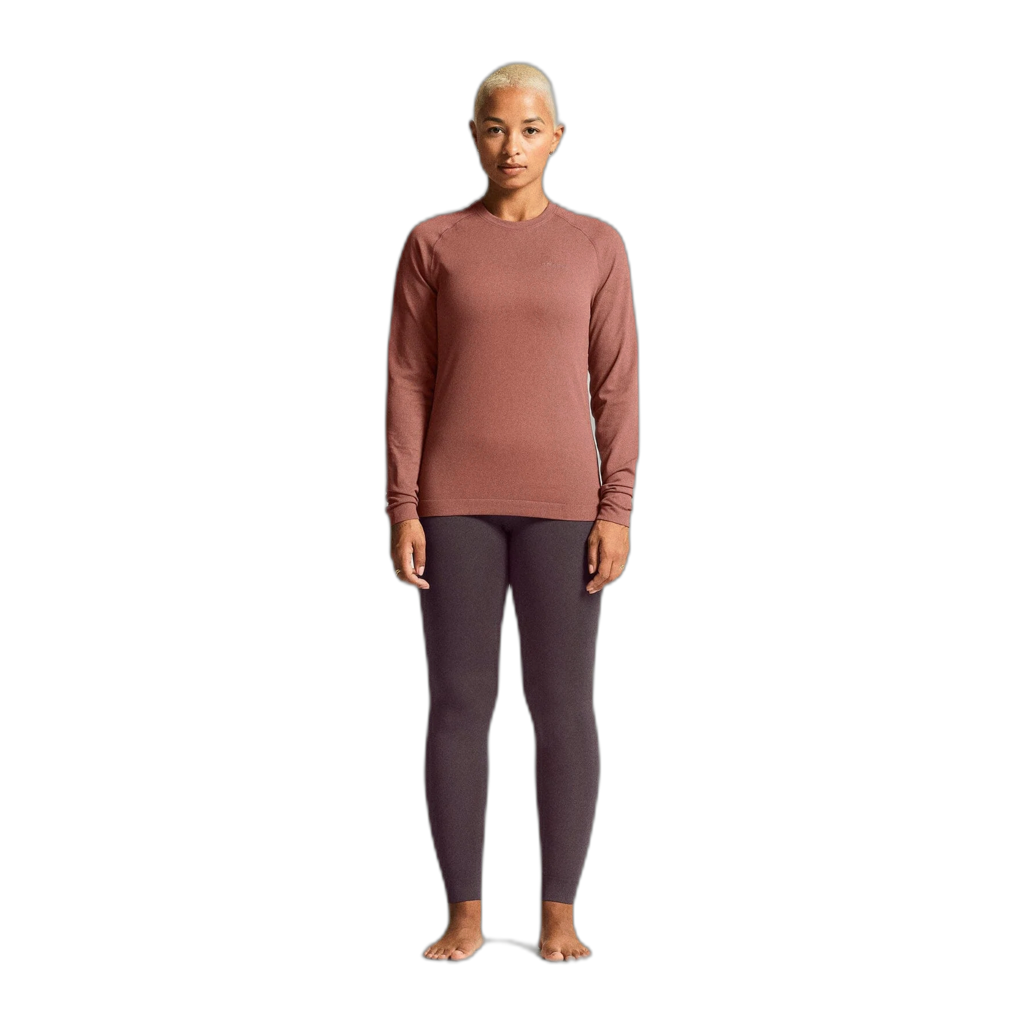 Craft - Women's Active Comfort LS 2 - Rose Brown / XS