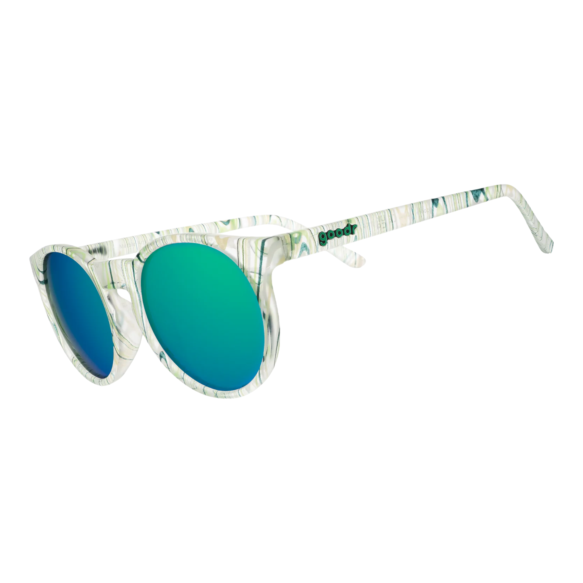 Goodr Sunglasses - Marble Arts Master - N/A
