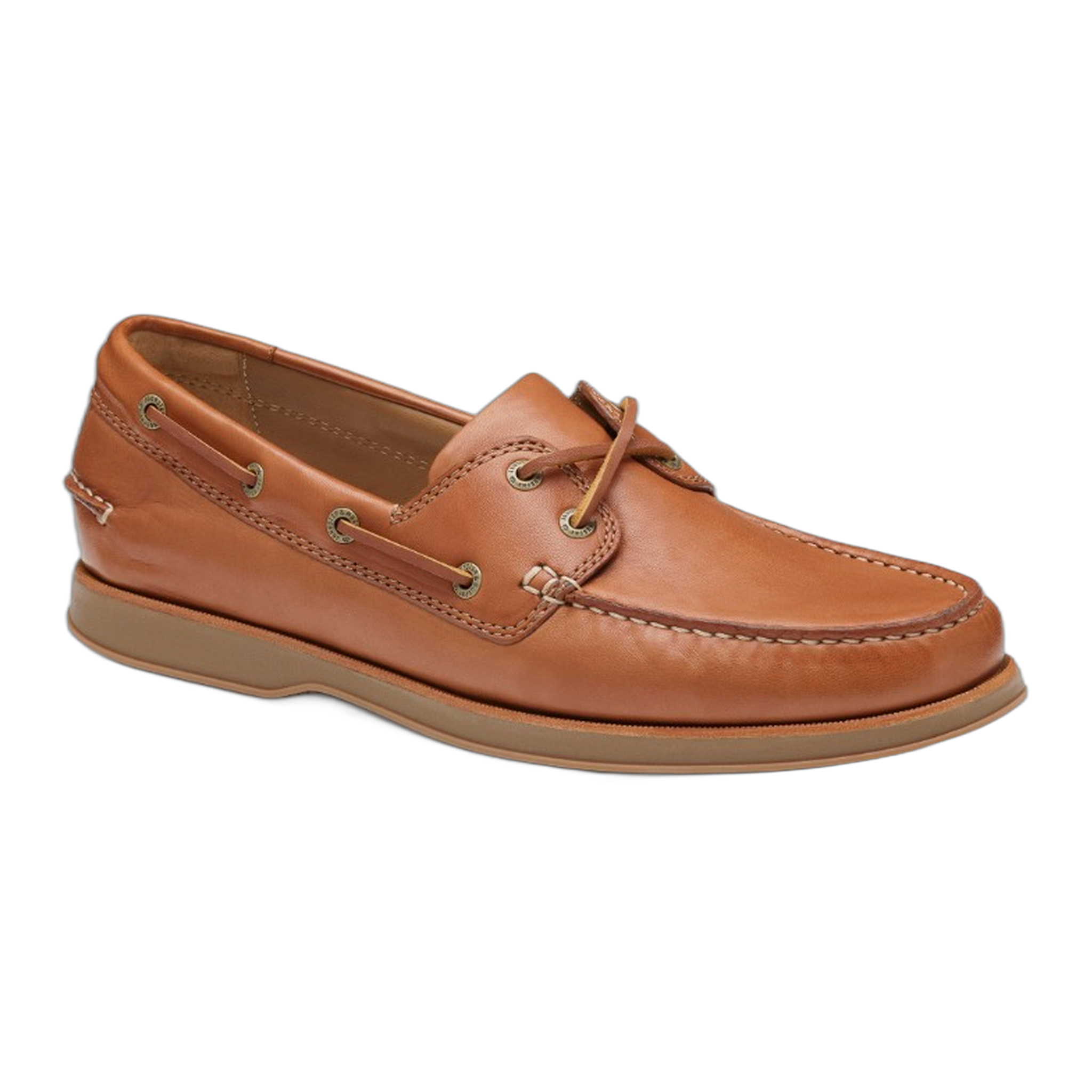 Johnston & Murphy - Monaco 2-Eye Boat Shoe - Tan / M / 8.5