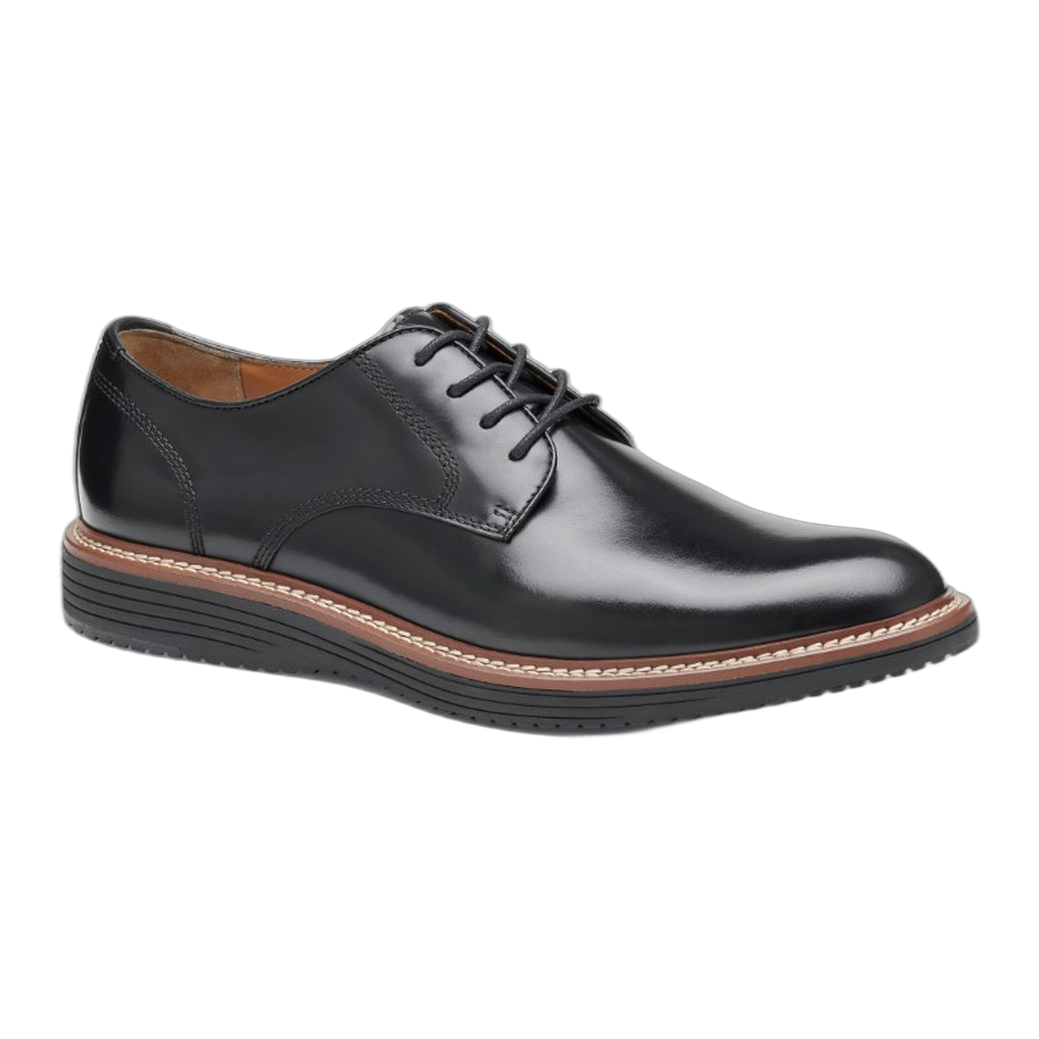 Johnston & Murphy - Upton Plain Toe - Black / M / 9