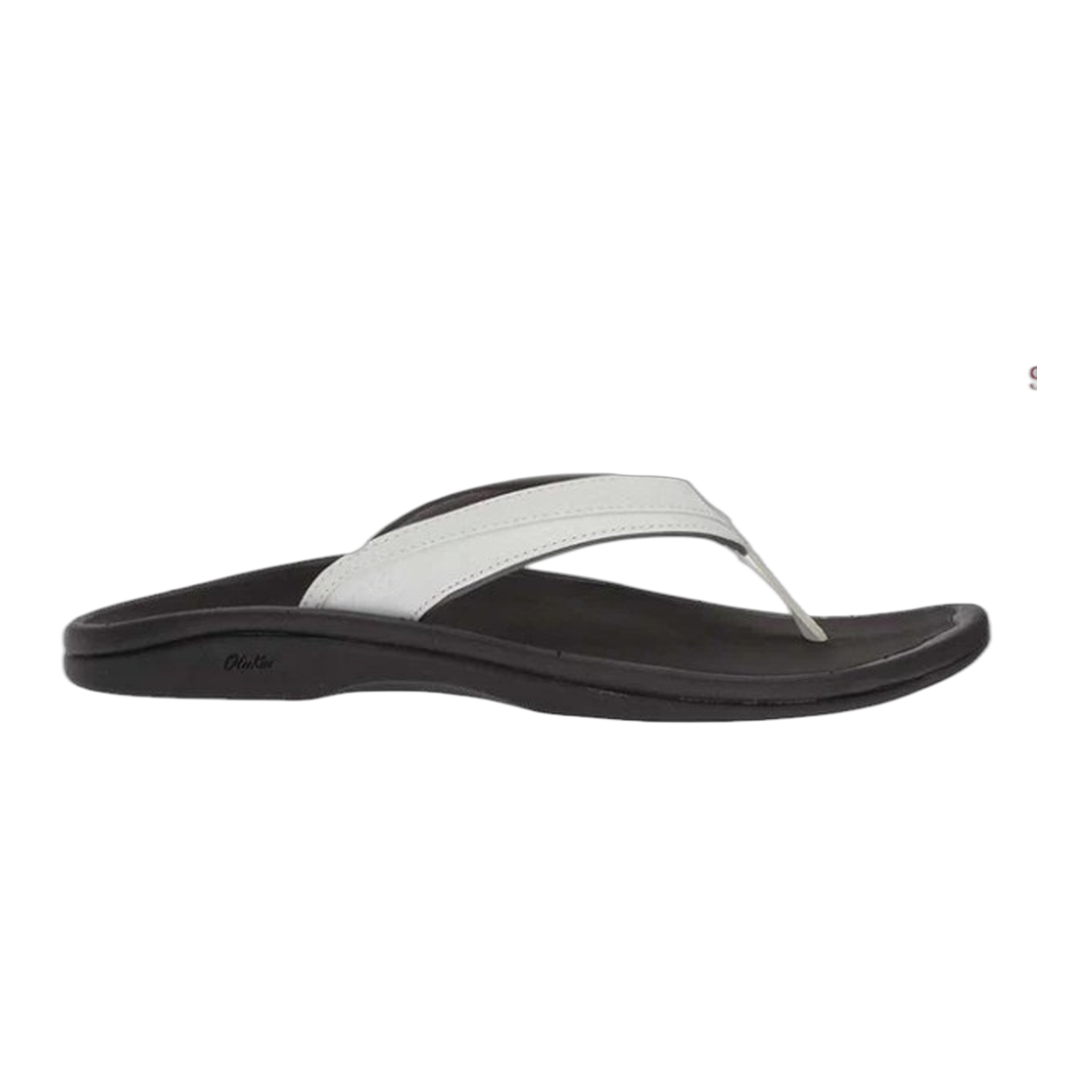 OluKai - Women's 'Ohana - White/Black / M / 5