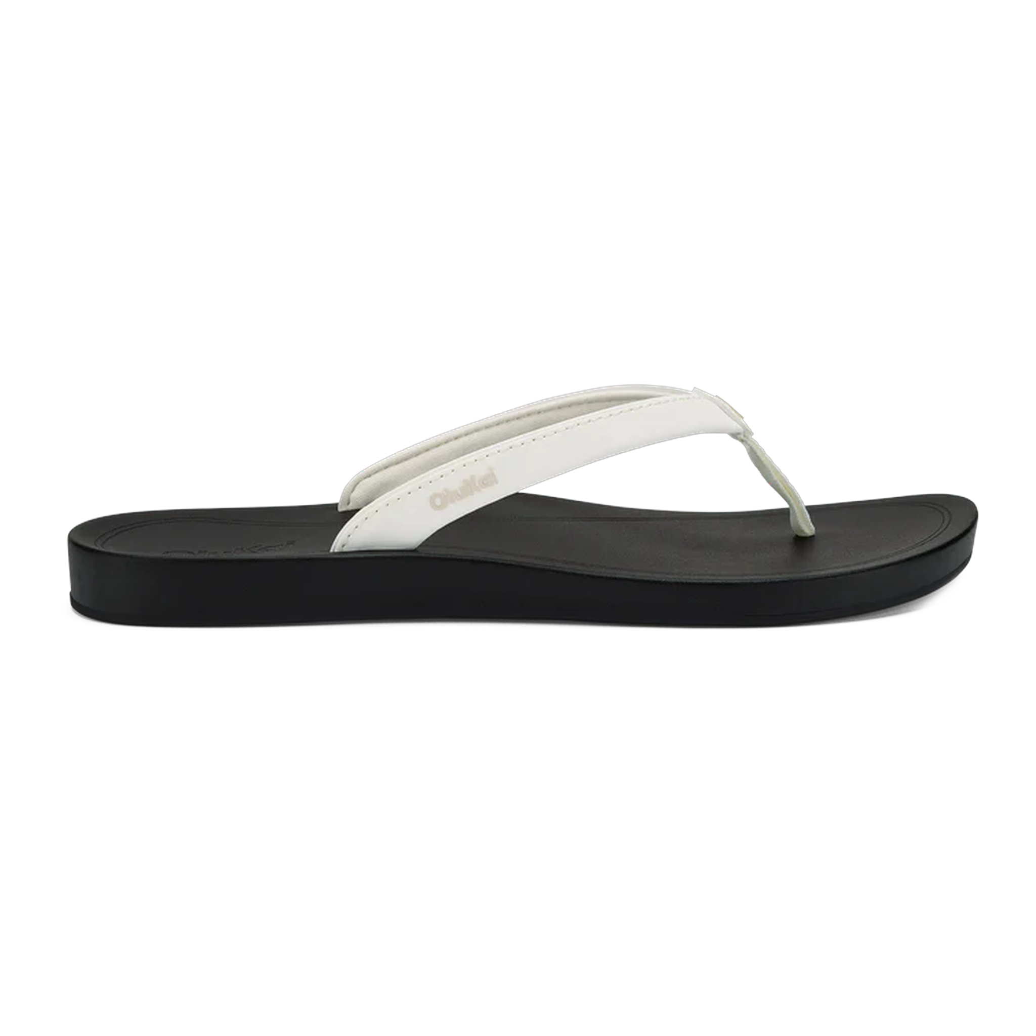 OluKai - 'Uiki - Bright White/Lava Rock / M / 6