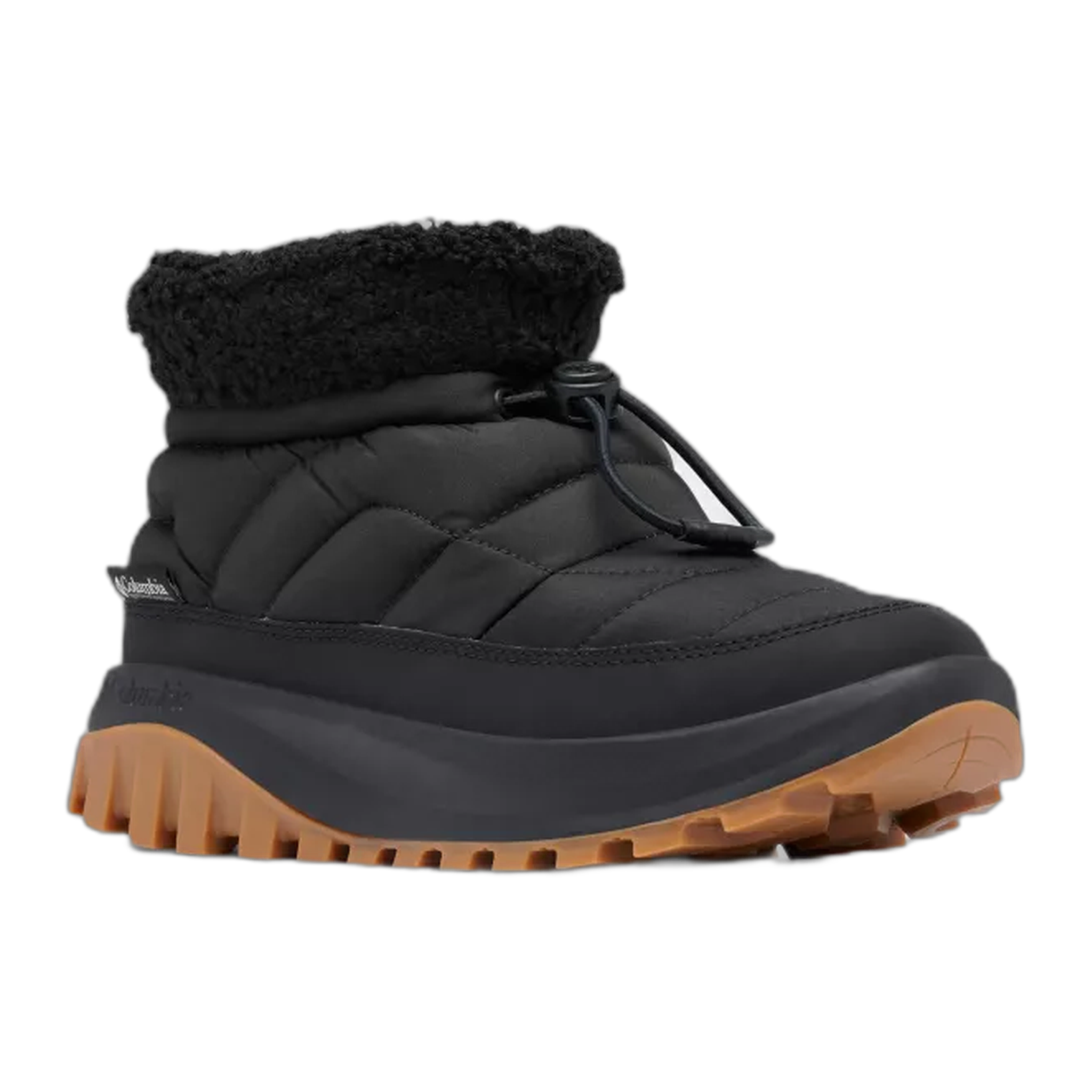 Columbia - Women's Snowtrot™ Shorty Boot - Black/Sea Salt / M / 6.5