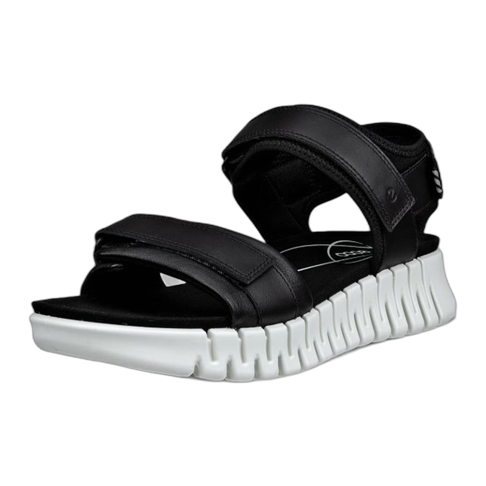 Ecco - Women's Gruuv Sandal - Black / M / 36