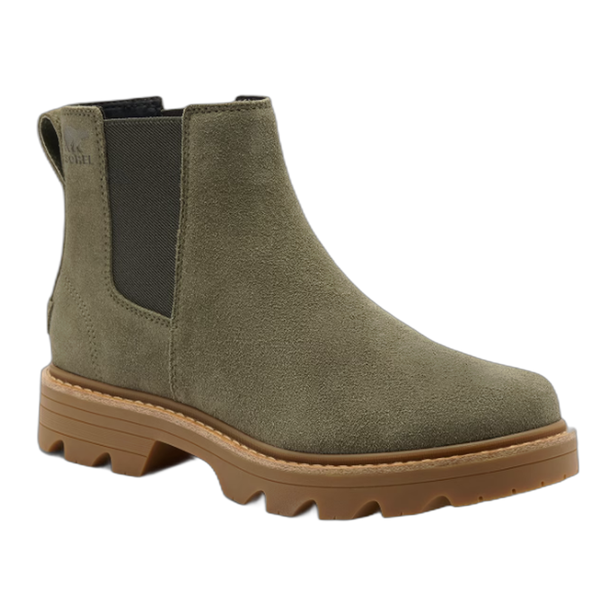 Sorel - Revel RD™ Chelsea Women's Waterproof Boot - Stone Green/Gum / M / 7