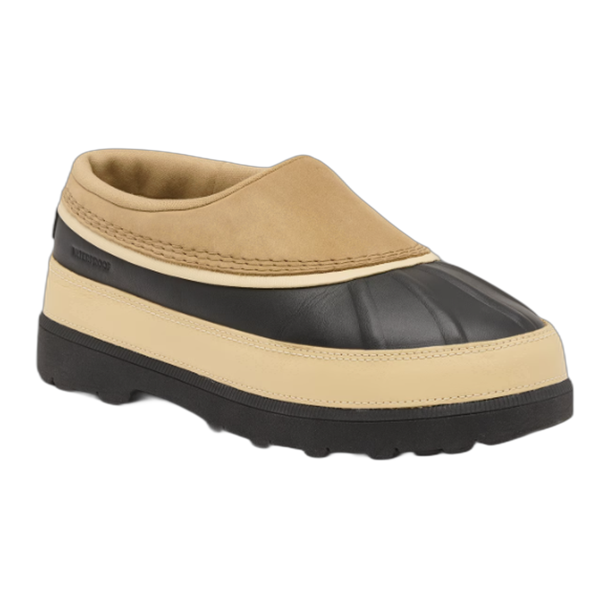 Sorel - Ambler™ Women's Waterproof Clog - Caribou Buff/Black / M / 6