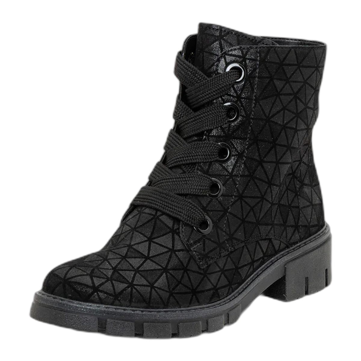 Debbie Women's Lug Sole Zip Boot