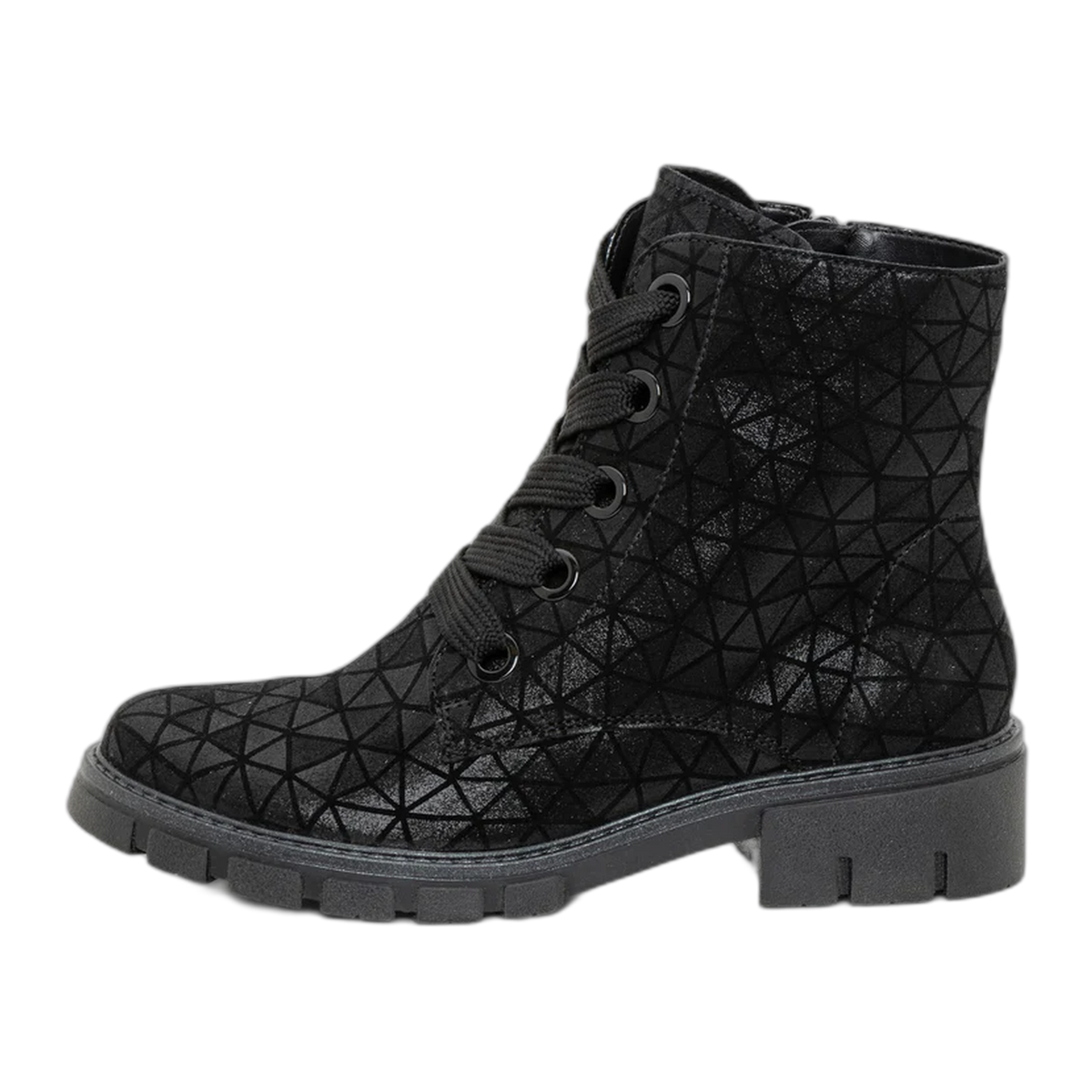 Debbie Women's Lug Sole Zip Boot