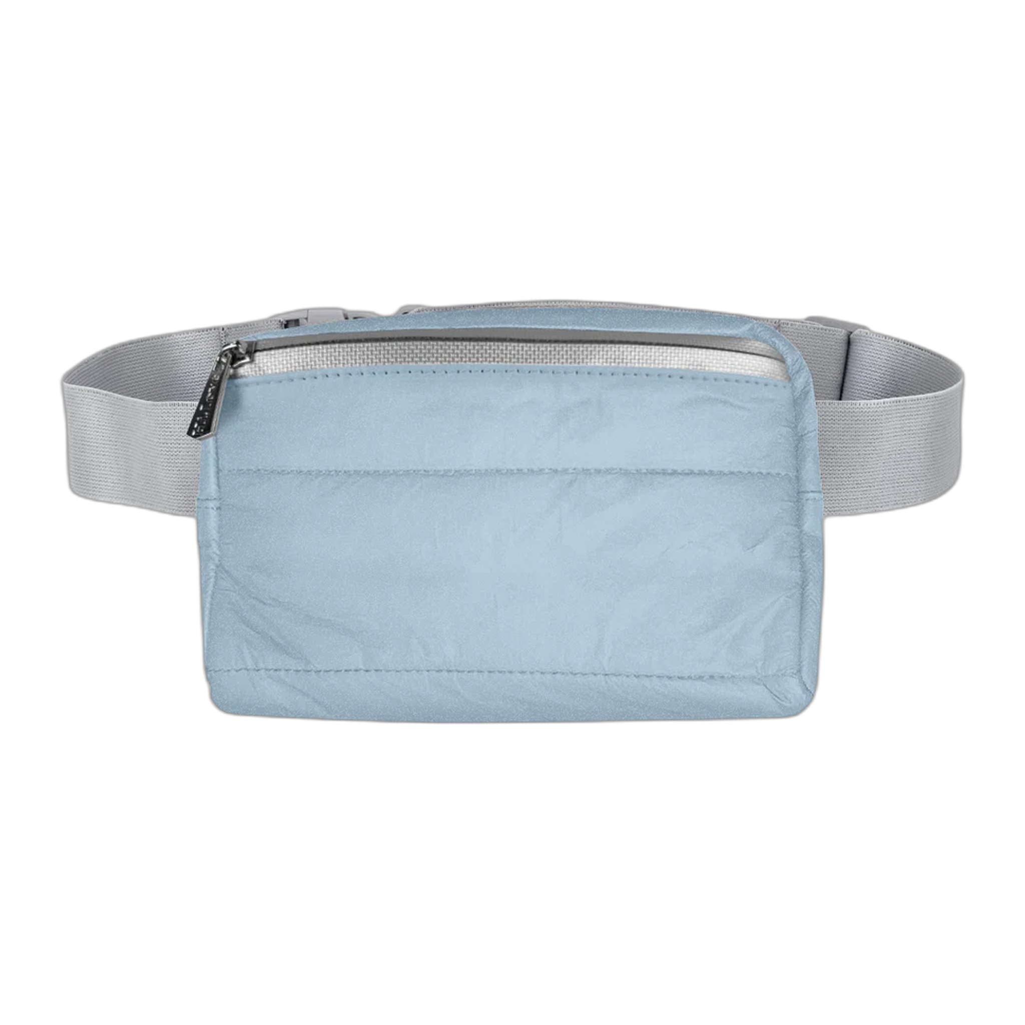 Hi, Love - Puffer Fanny Pack - Ice Blue