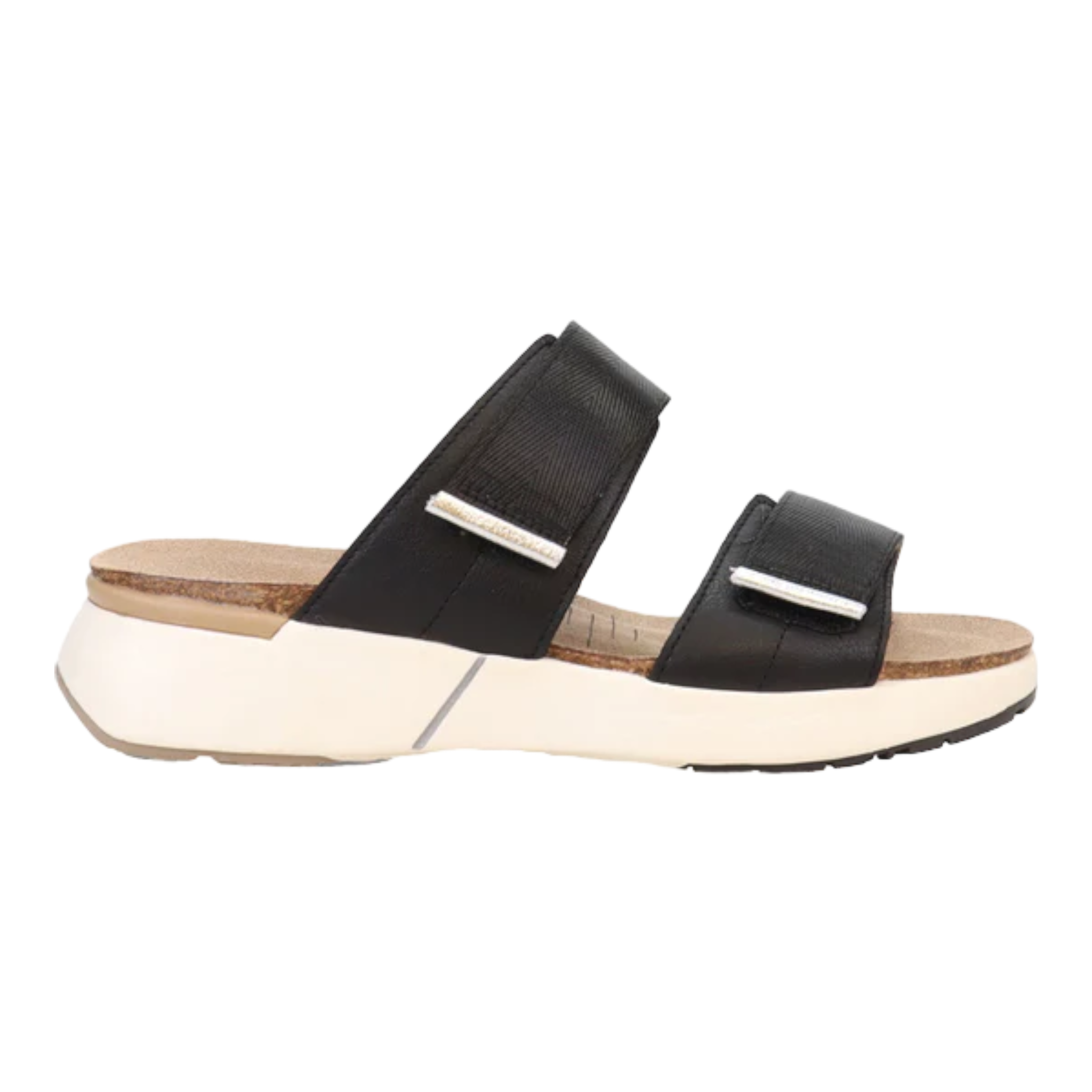 Naot - Calliope - Soft Black/Soft Silver / M / 35