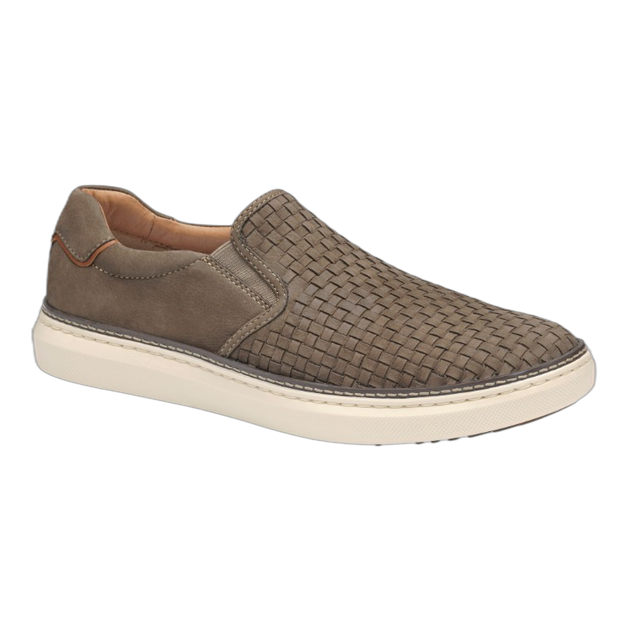 Johnston & Murphy - McGuffey 2 Woven Slip-On - Taupe Woven / M / 8
