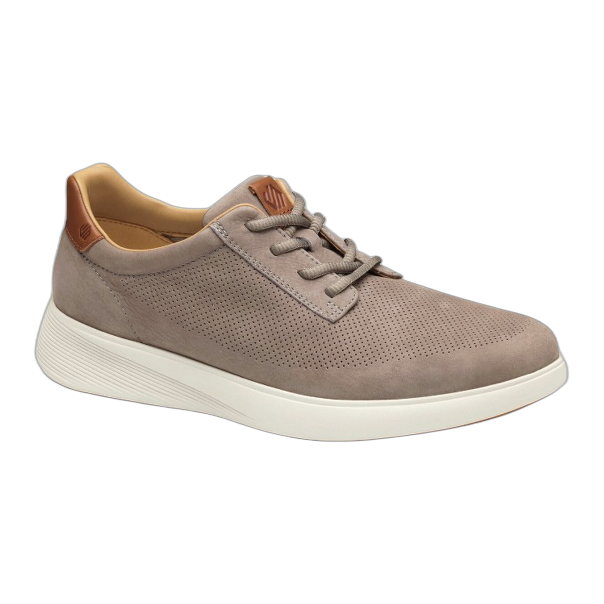 Johnston & Murphy - Ackerson Perfed Plain Toe - Gray Nubuck / M / 9.5