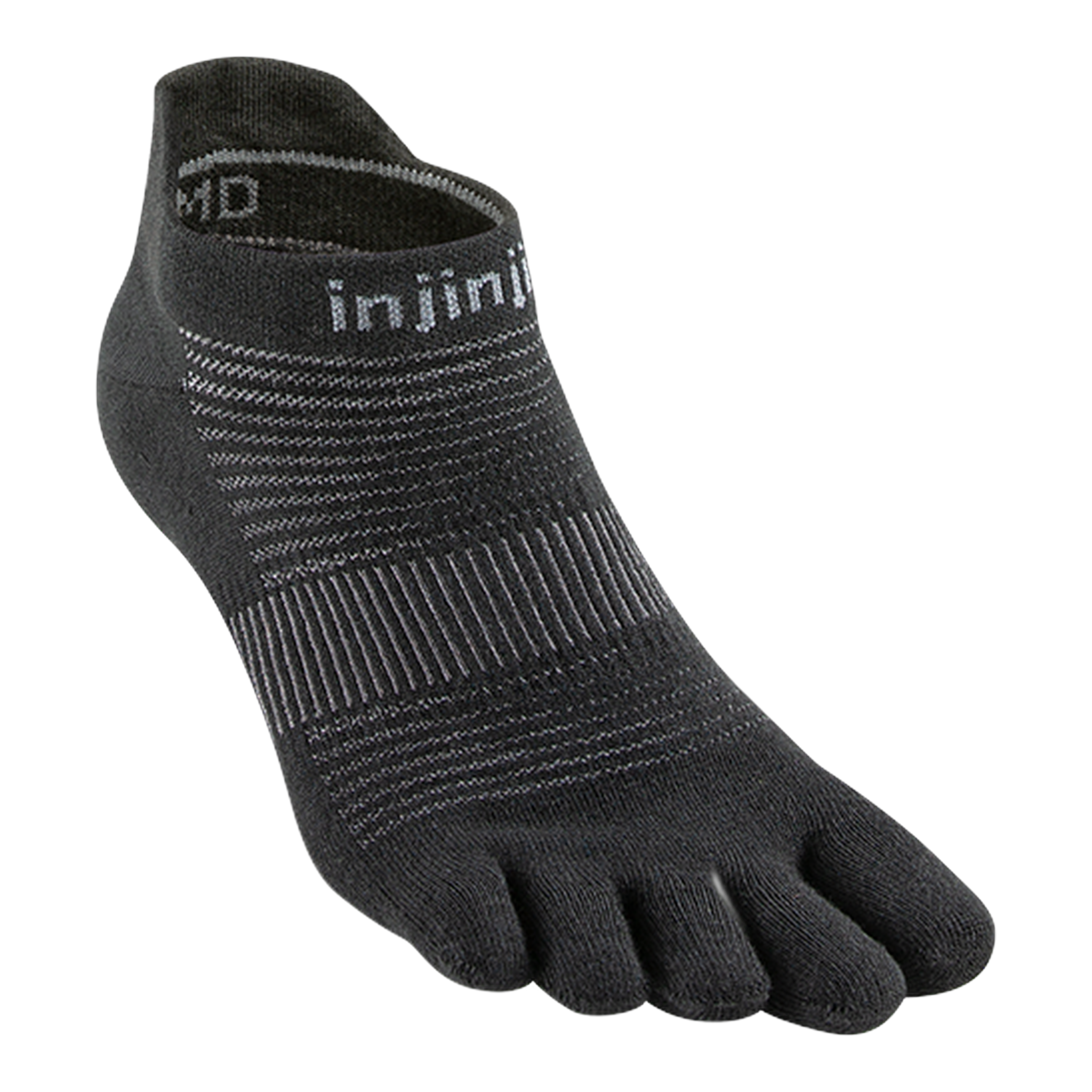 Injinji - Run Lightweight No-Show - Black / S