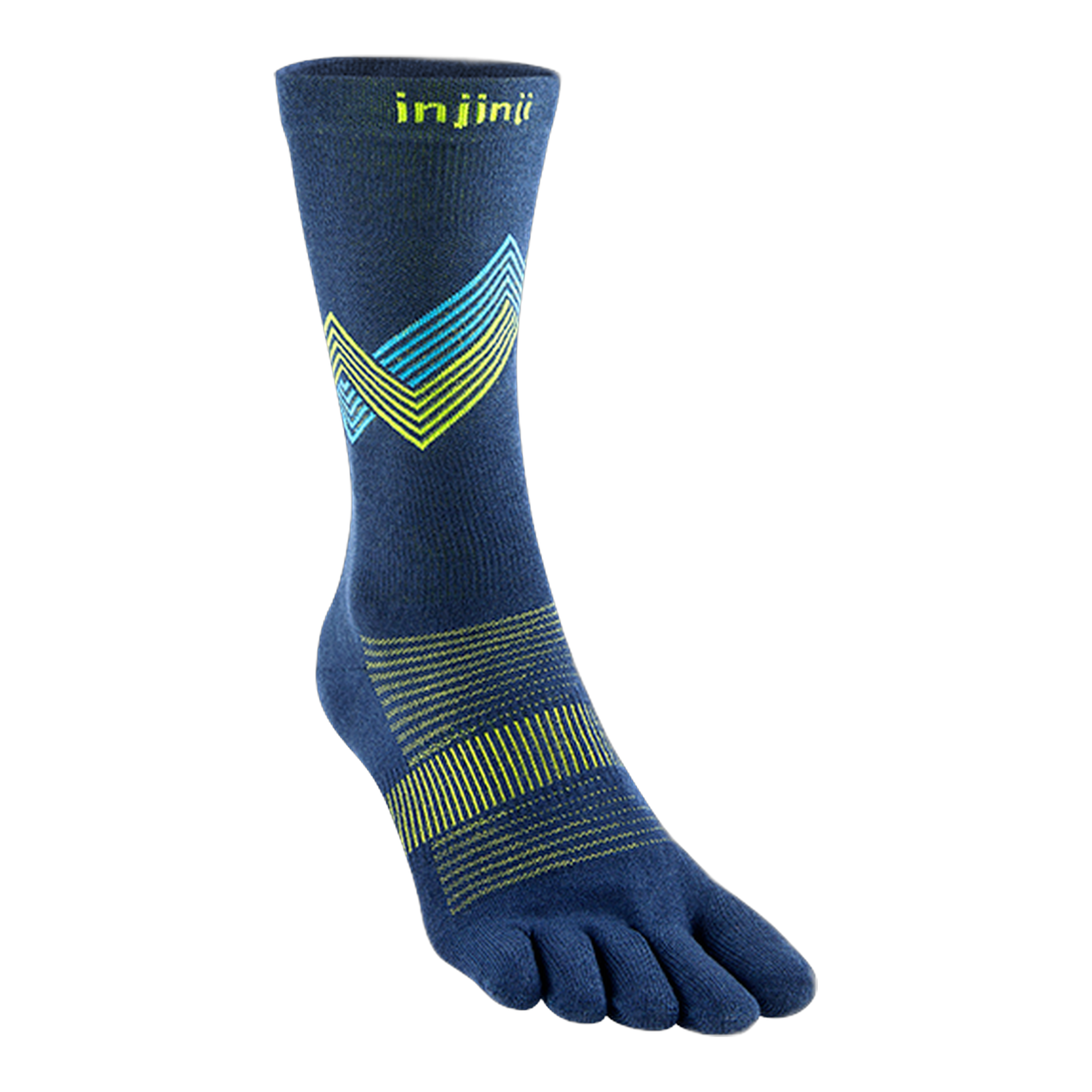 Injinji - Run Lightweight Crew - Glow / S