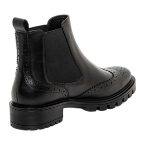 Tulip Brogue Chelsea Ankle Boot