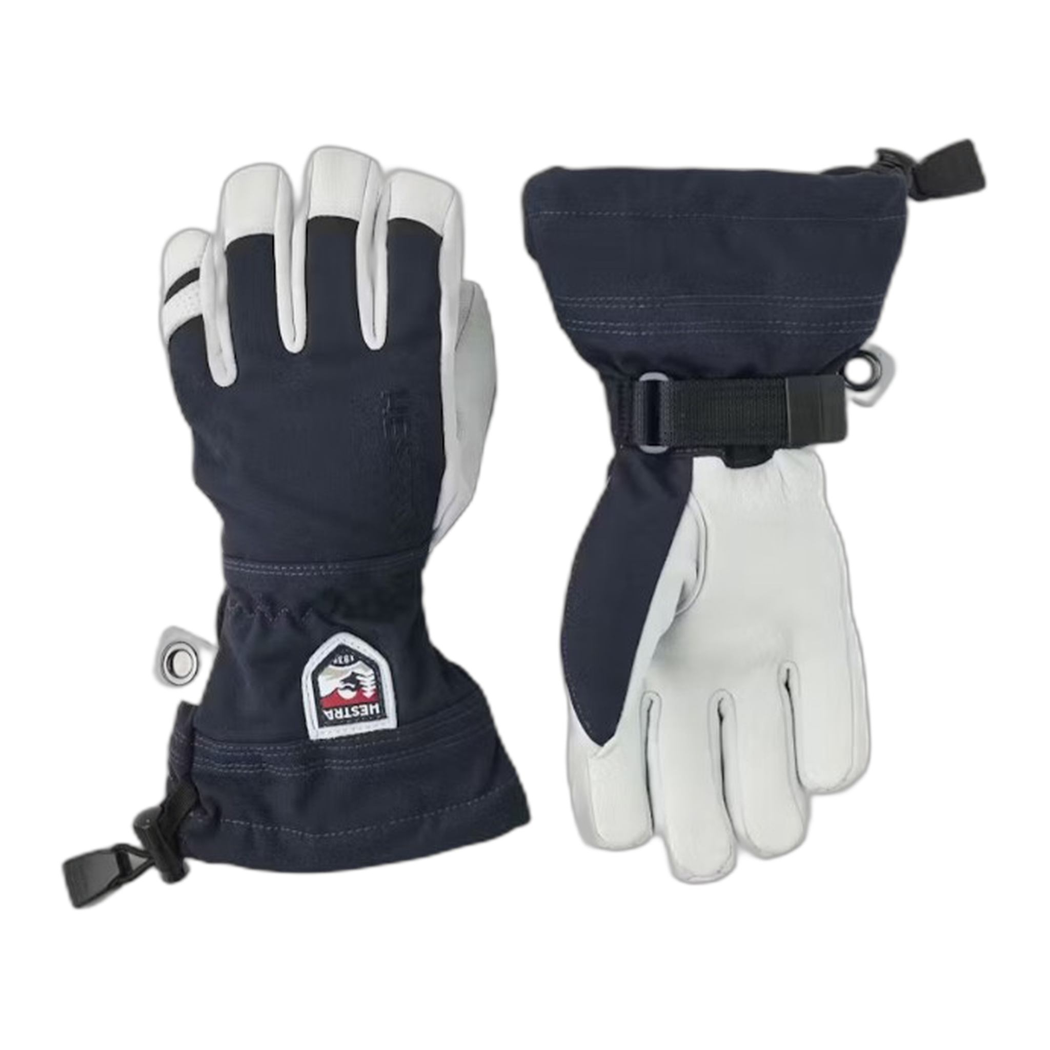 Hestra - Army Leather Heli Ski Jr. - Navy / 5