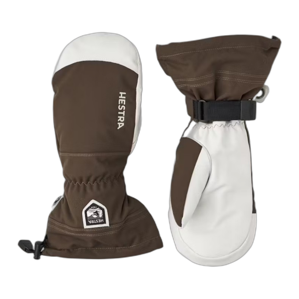 Army Leather Heli Ski Mitt