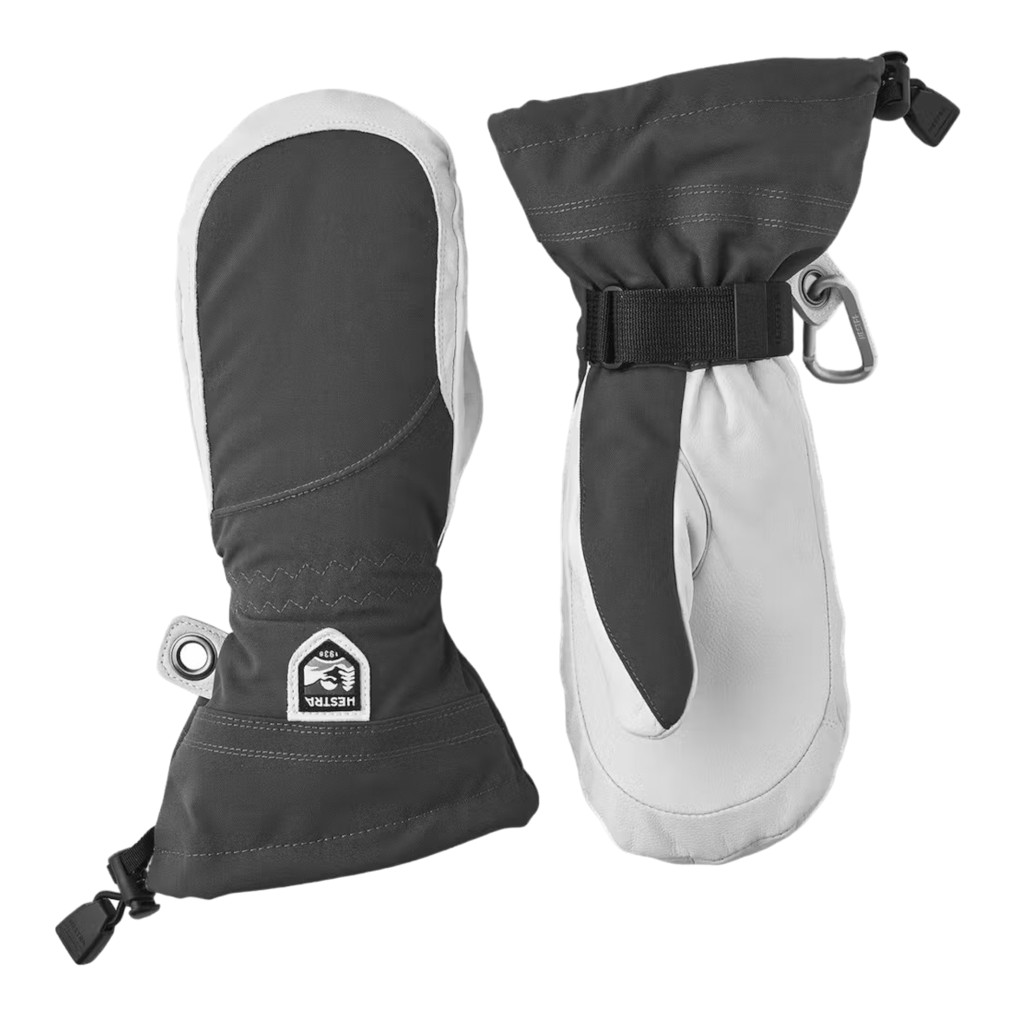 Hestra - Heli Ski Female - Mi - Grey / Offwhite / 5