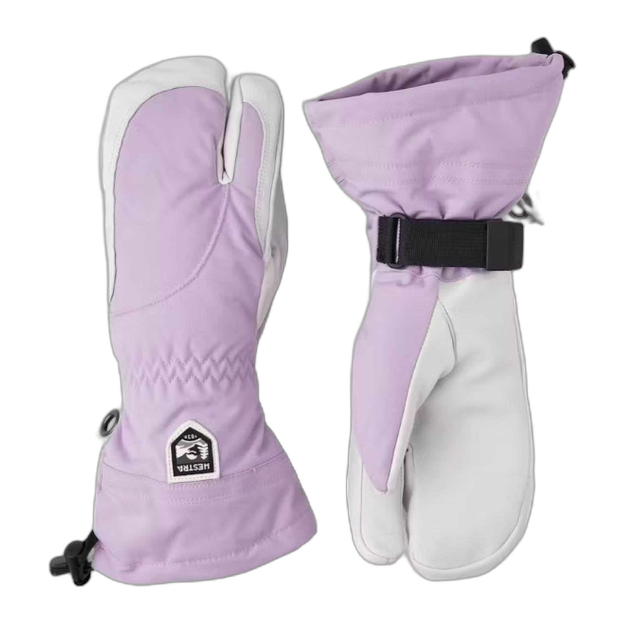 Hestra - Heli Ski Female 3-finger - Syringa / Offwhite / 7