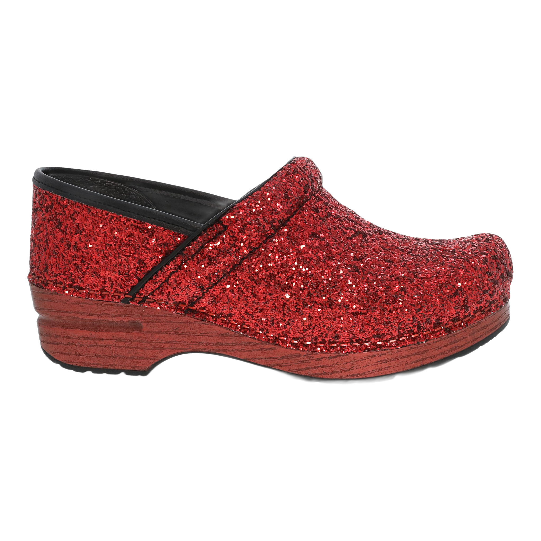 Dansko - Professional - Red Glitter / M / 36