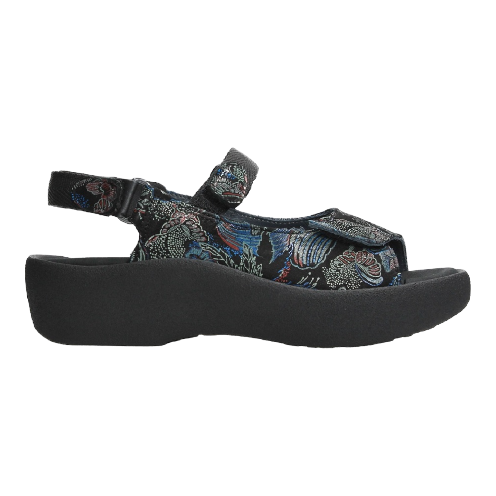 Wolky - Jewel - Black/Blue Congo / M / 36