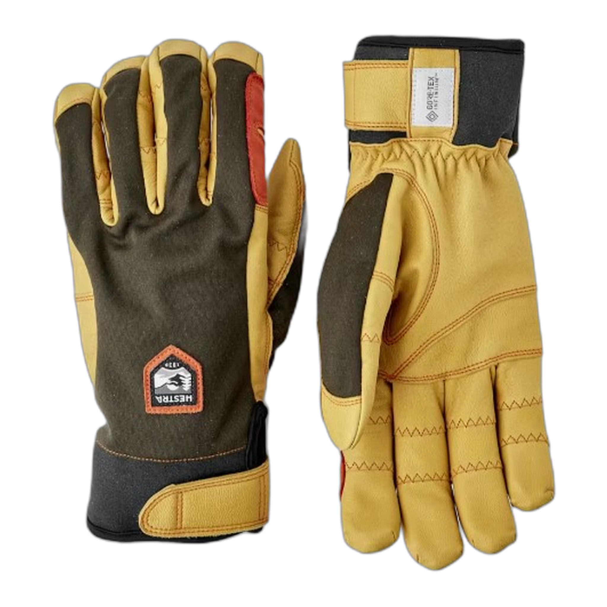 Hestra - Ergo Grip Active - Dark Forest/Nat Brown / 8