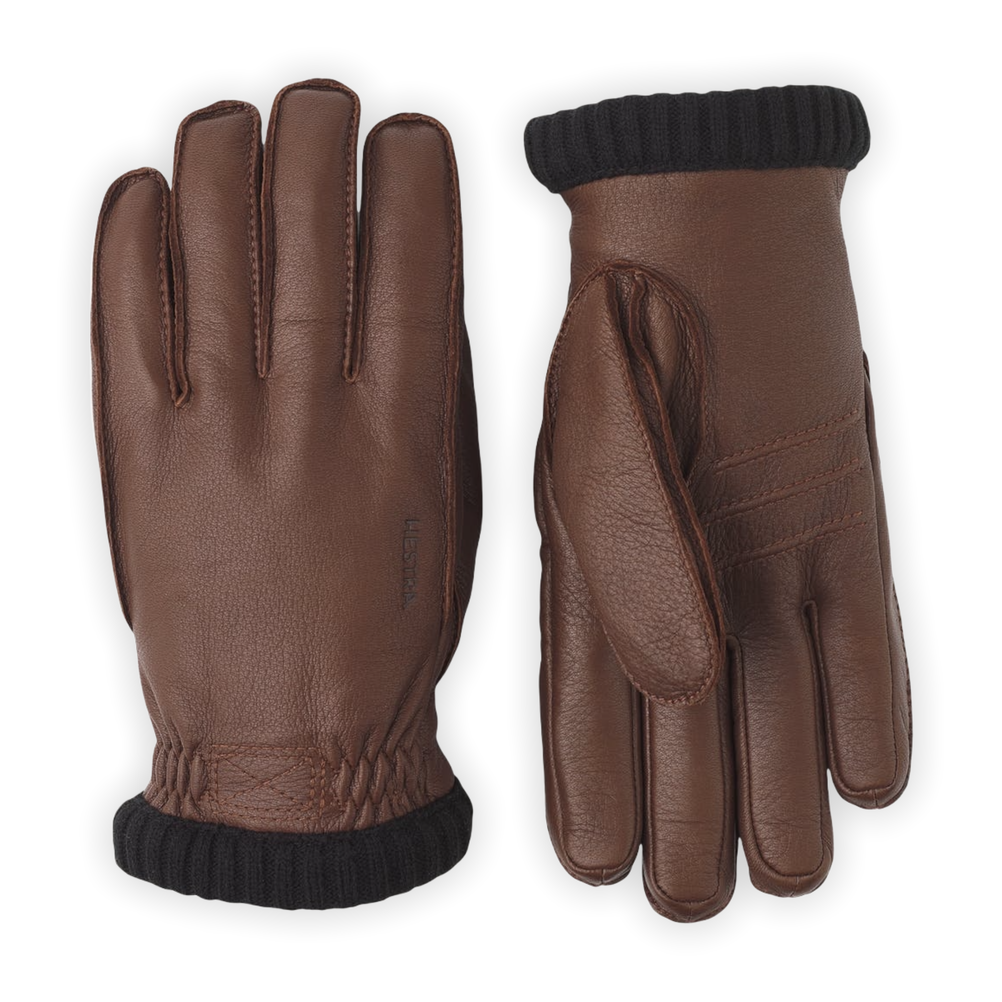 Hestra - Men's Deerskin Primaloft - Chocolate / 7