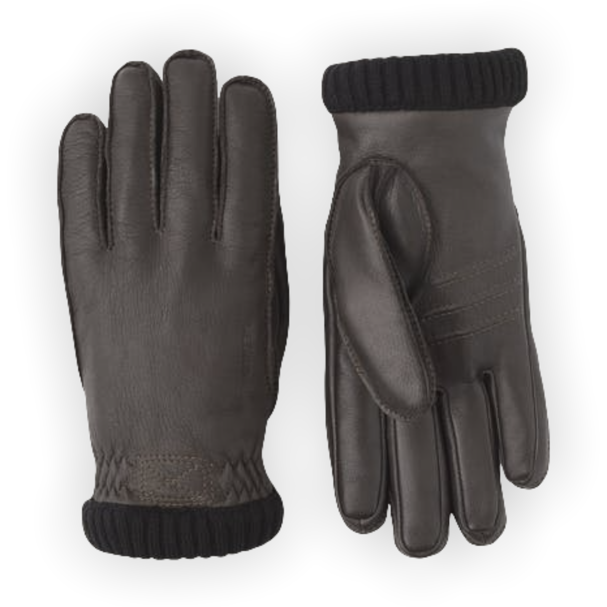 Hestra - Women's Deerskin Primaloft - Dark Brown / 6