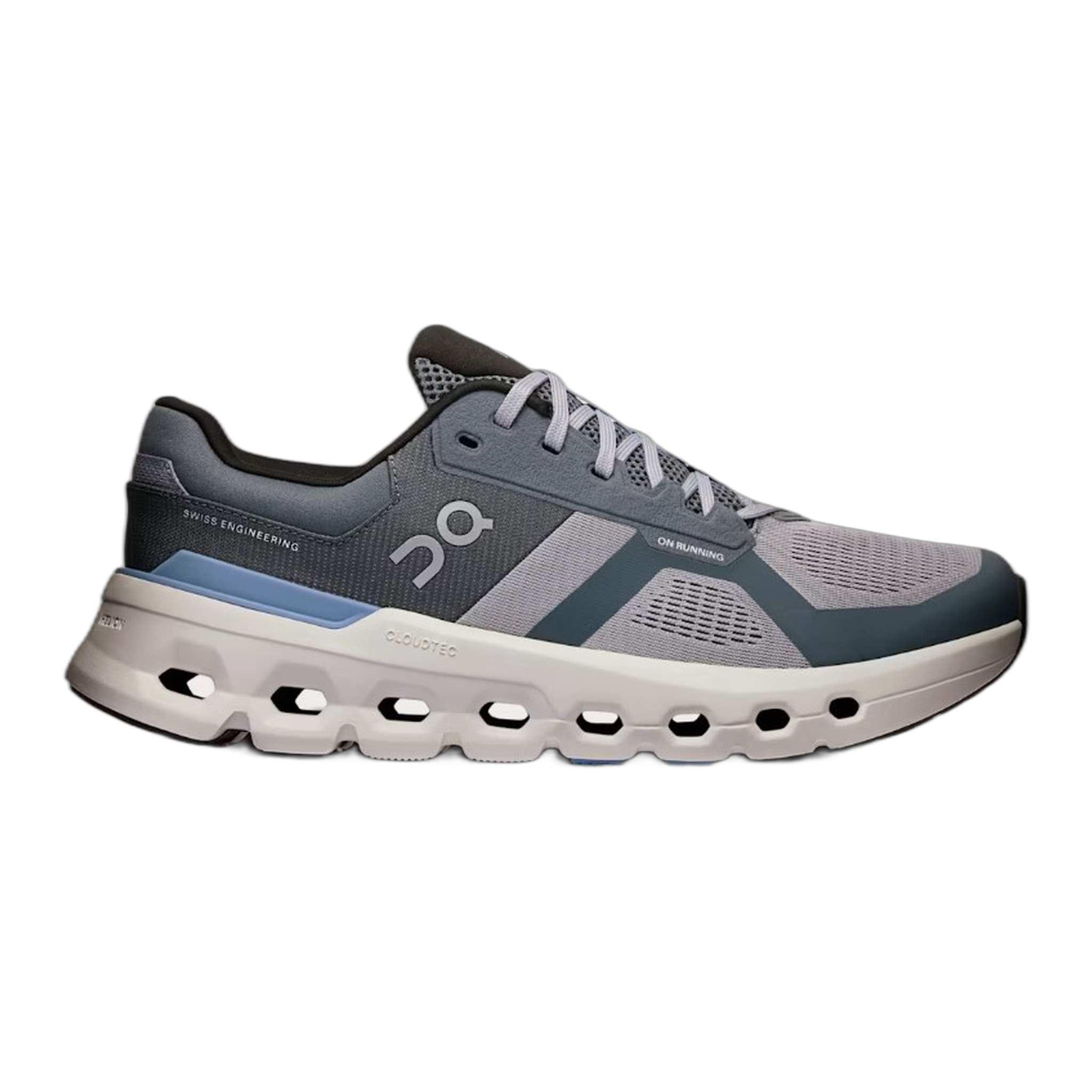 On Running - Men's Cloudrunner 2 - Alloy/Chambray / M / 8
