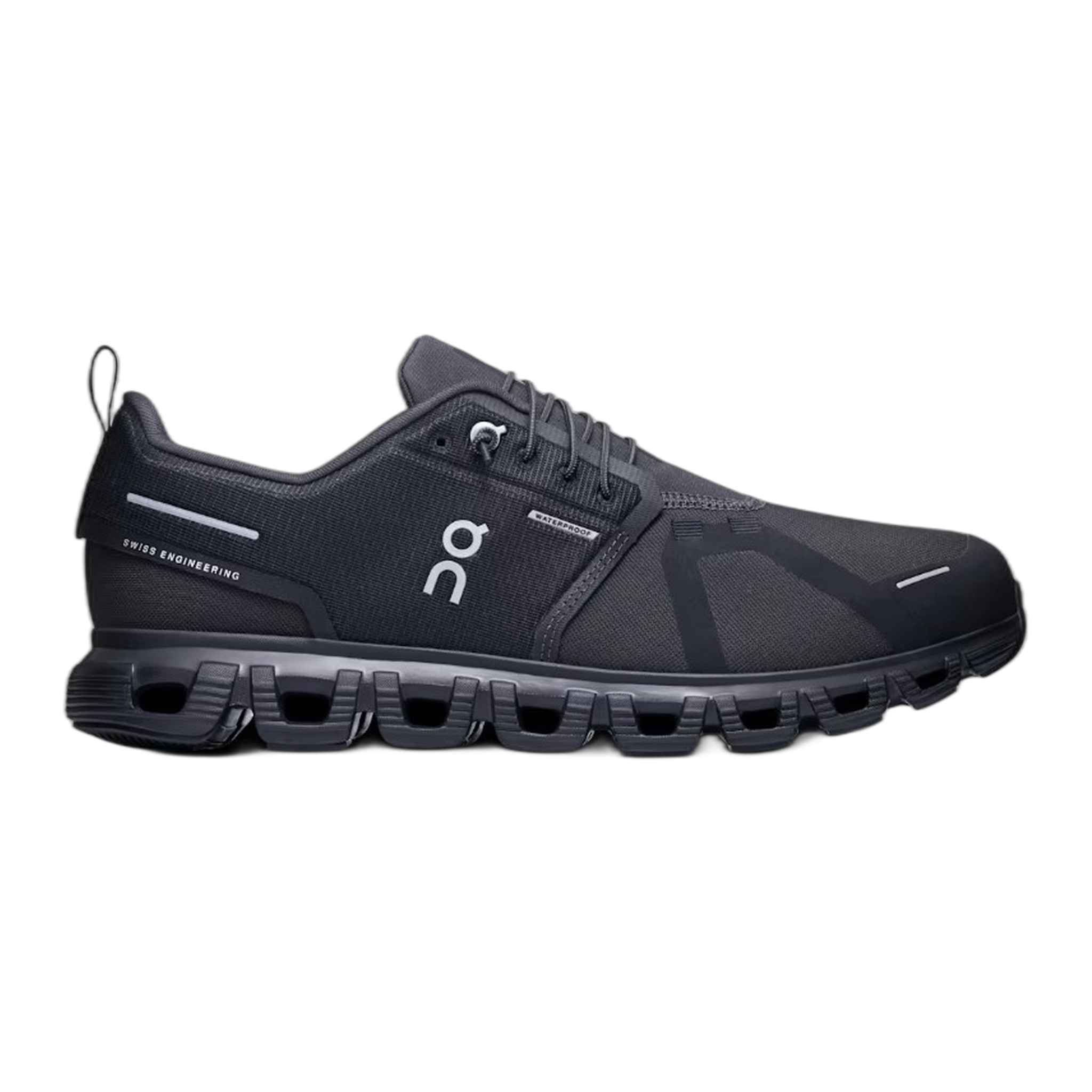 On Running - Men's Cloud 6 Waterproof - Black/Black / M / 8
