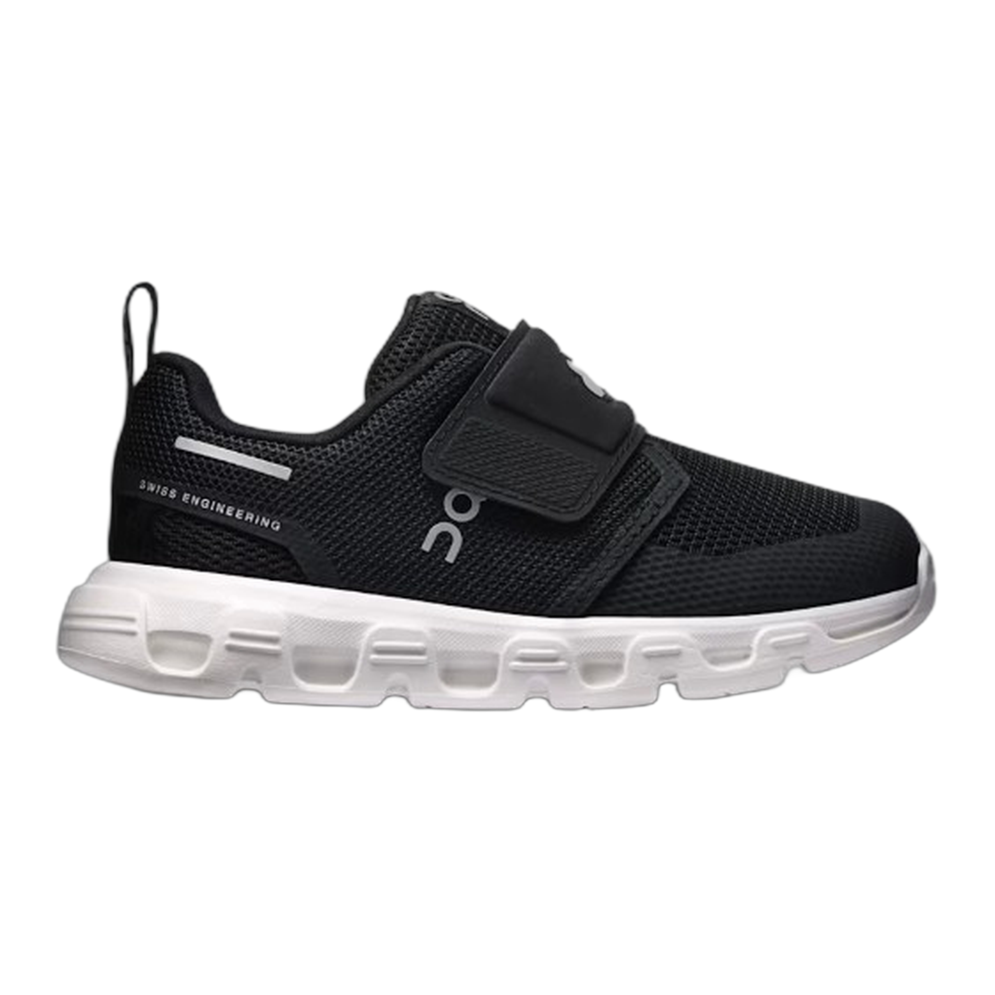 On Running - Kids Cloud Dash - Black/White / M / T7
