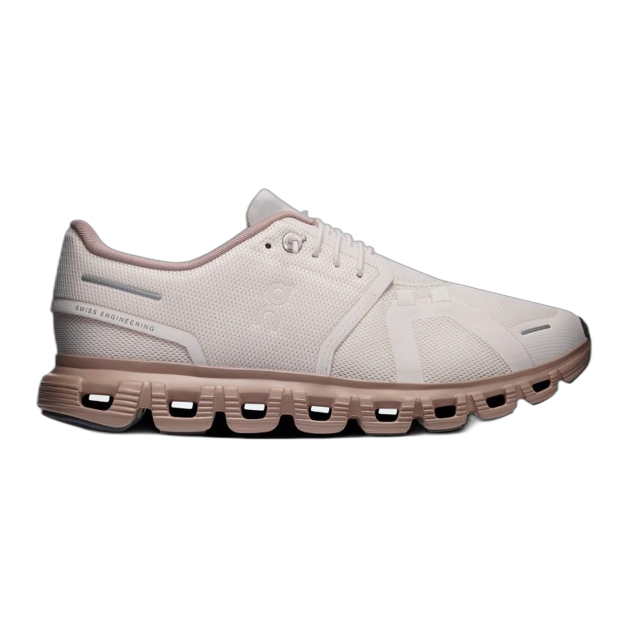 On Running - Women's Cloud 6 - Oyster/Biscuit / M / 6