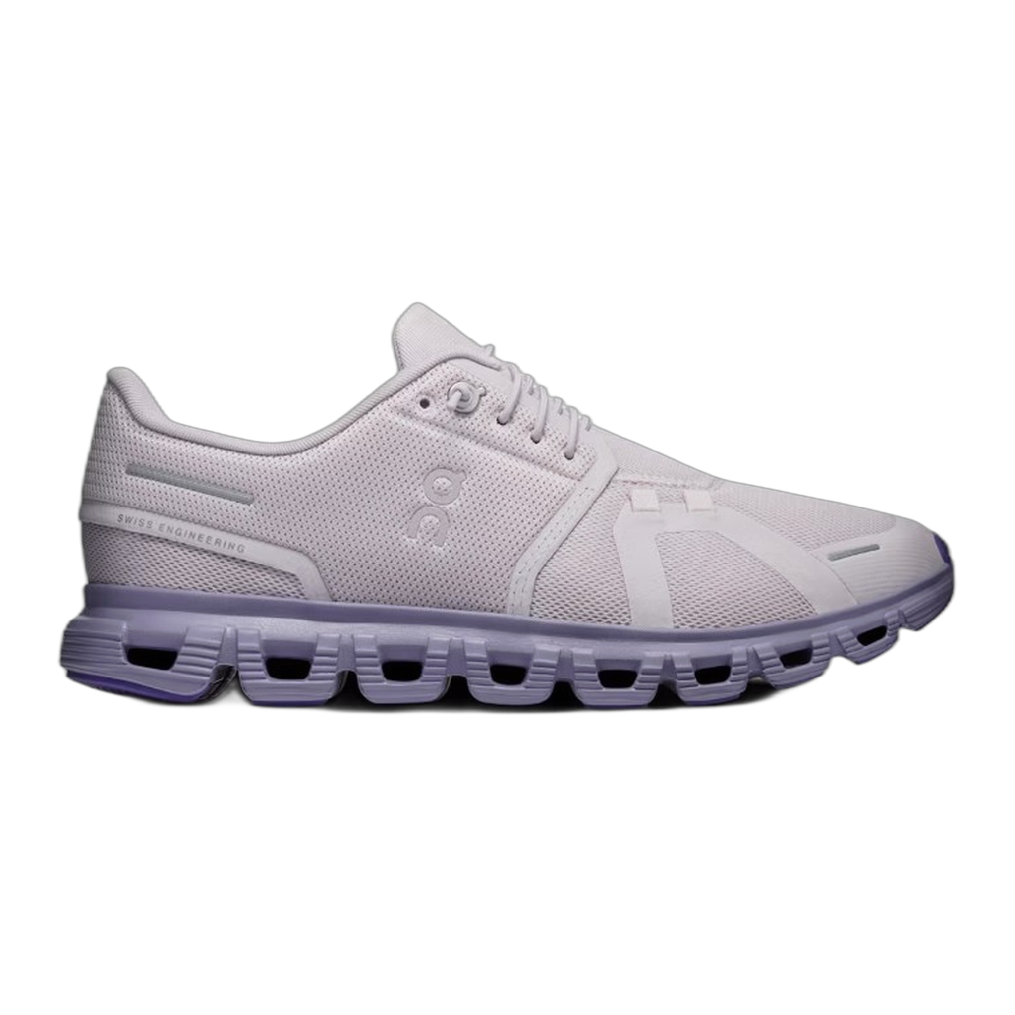 On Running - Women's Cloud 6 - Ether/Tyrian / M / 6.5