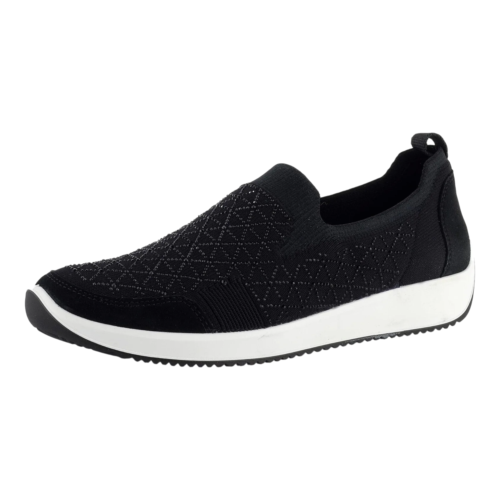 ara - Lisbon - Black Woven/Stones / M / 6.5