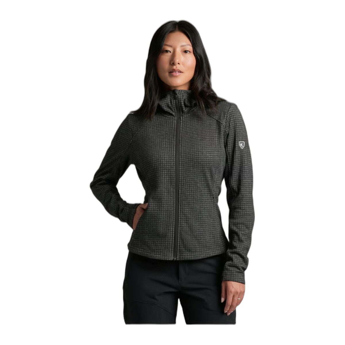 REACTIV™ Grid Full Zip Hood