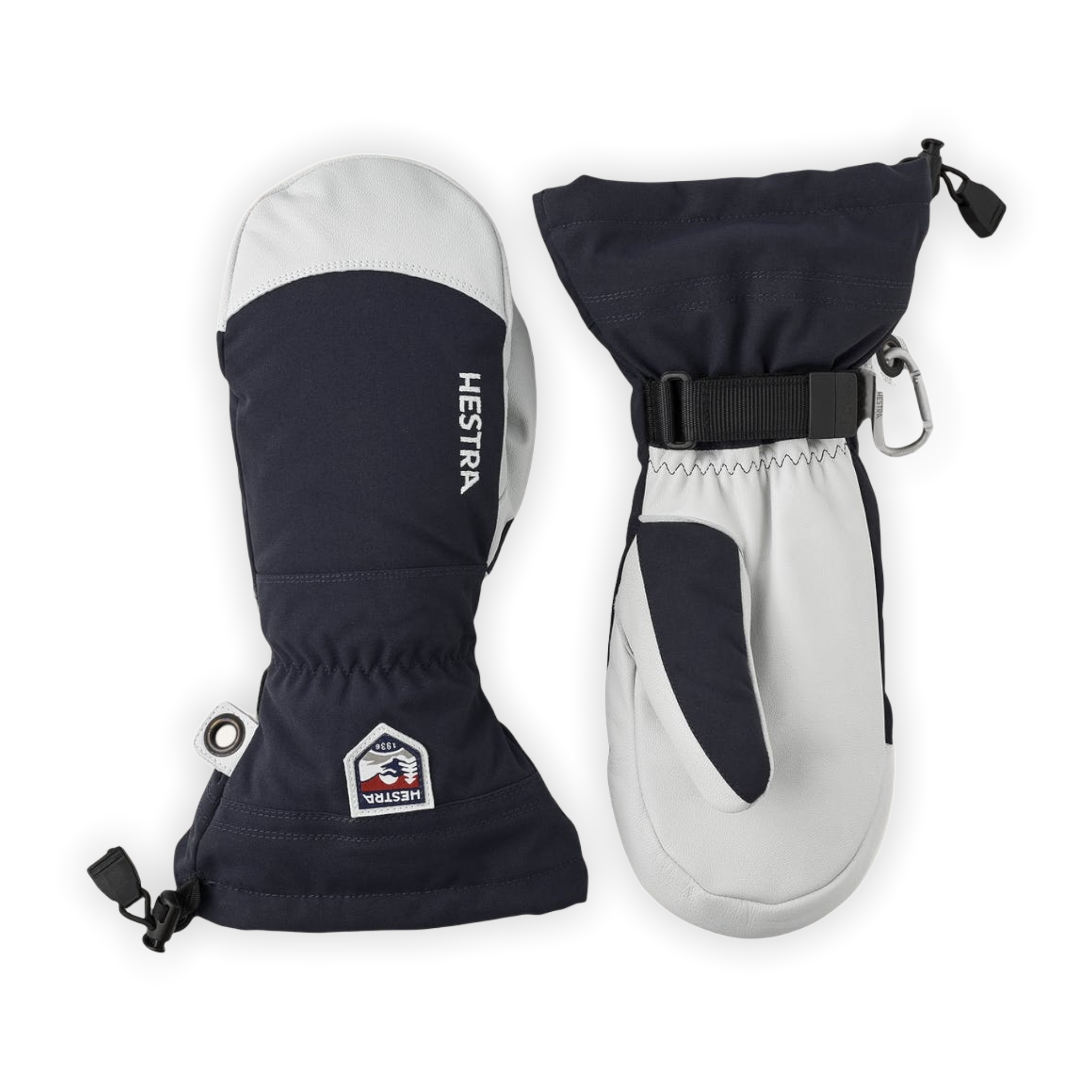 Hestra - Army Leather Heli Ski Mitt - Navy / 5