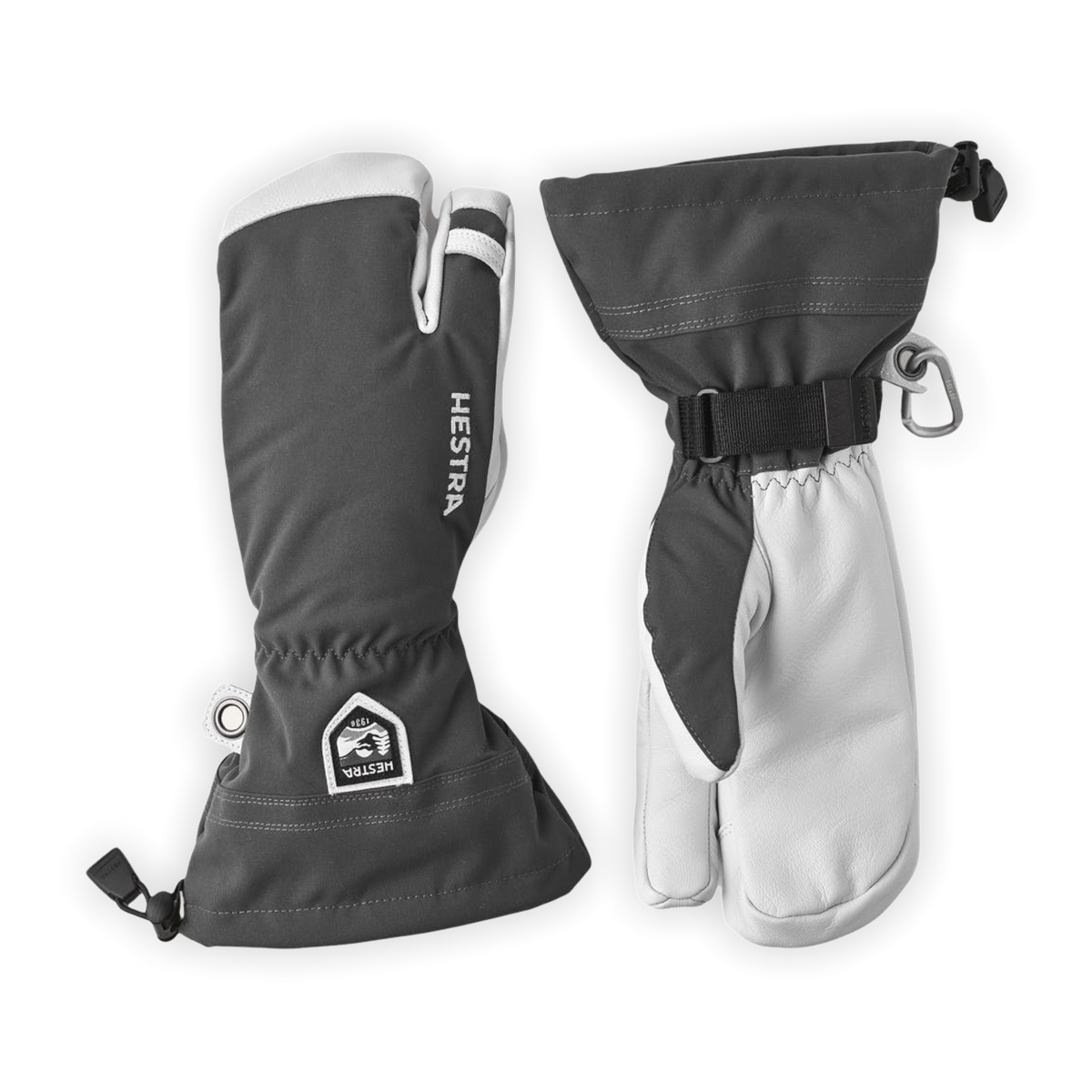 Army Leather Heli Ski 3-finger