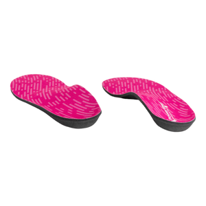PowerStep Pink Insoles | Arch Pain Relief Orthotic for Women's Shoes