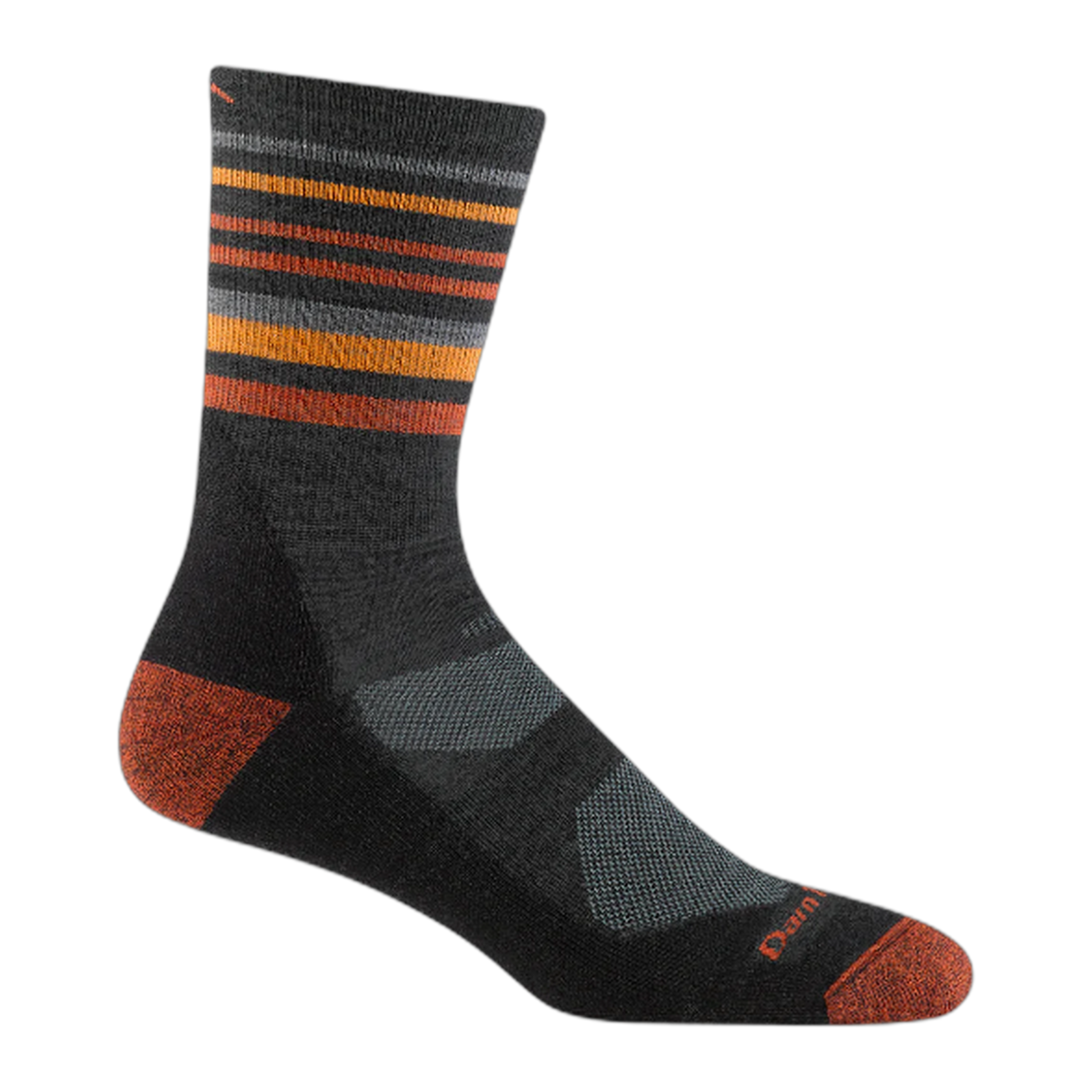 Darn Tough - Men's Fastpack Micro Crew Lightweight Hiking Sock - Charcoal / XL