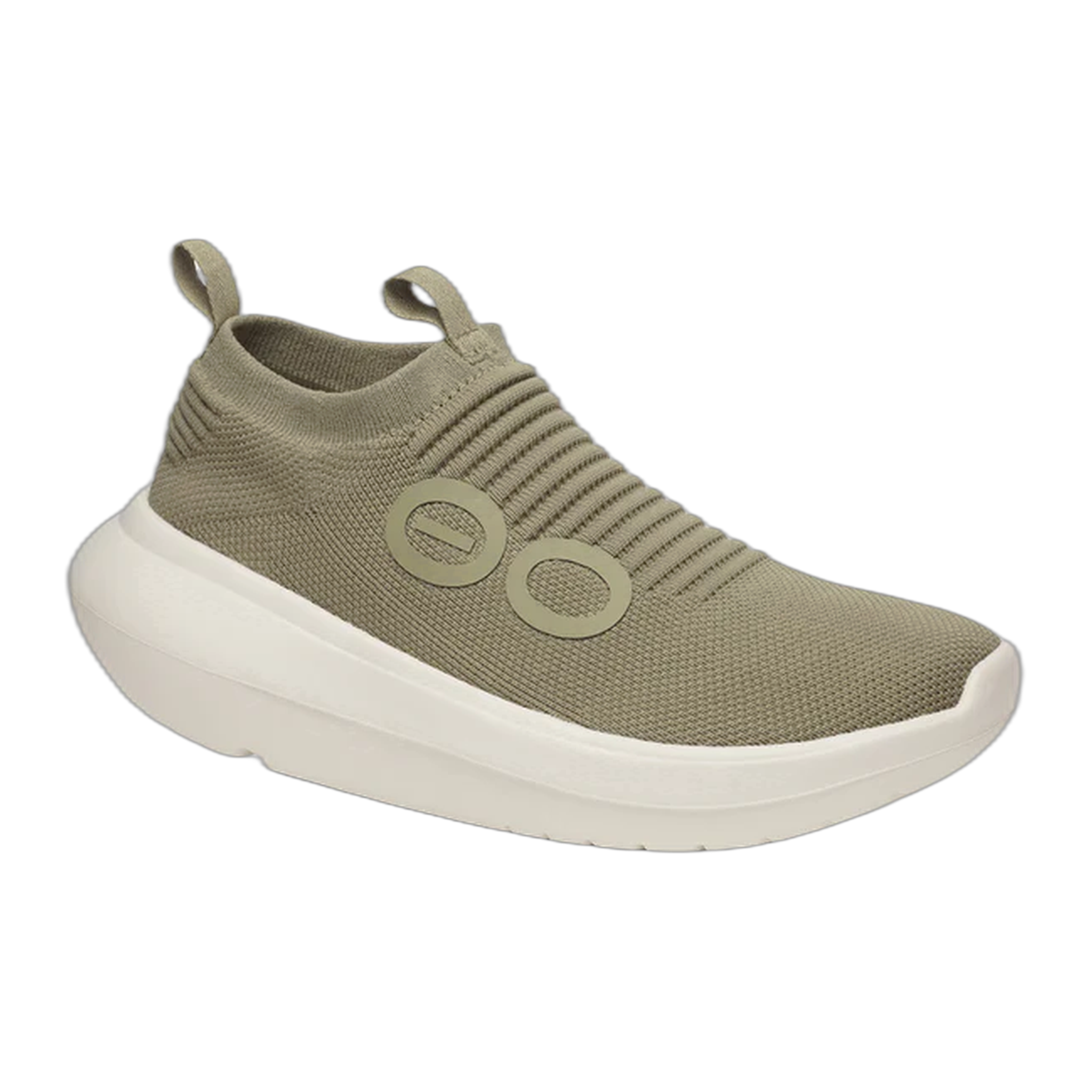 OOFOS - Men's OOmy Zen Shoe - Chalk/Foliage / M / 9.5