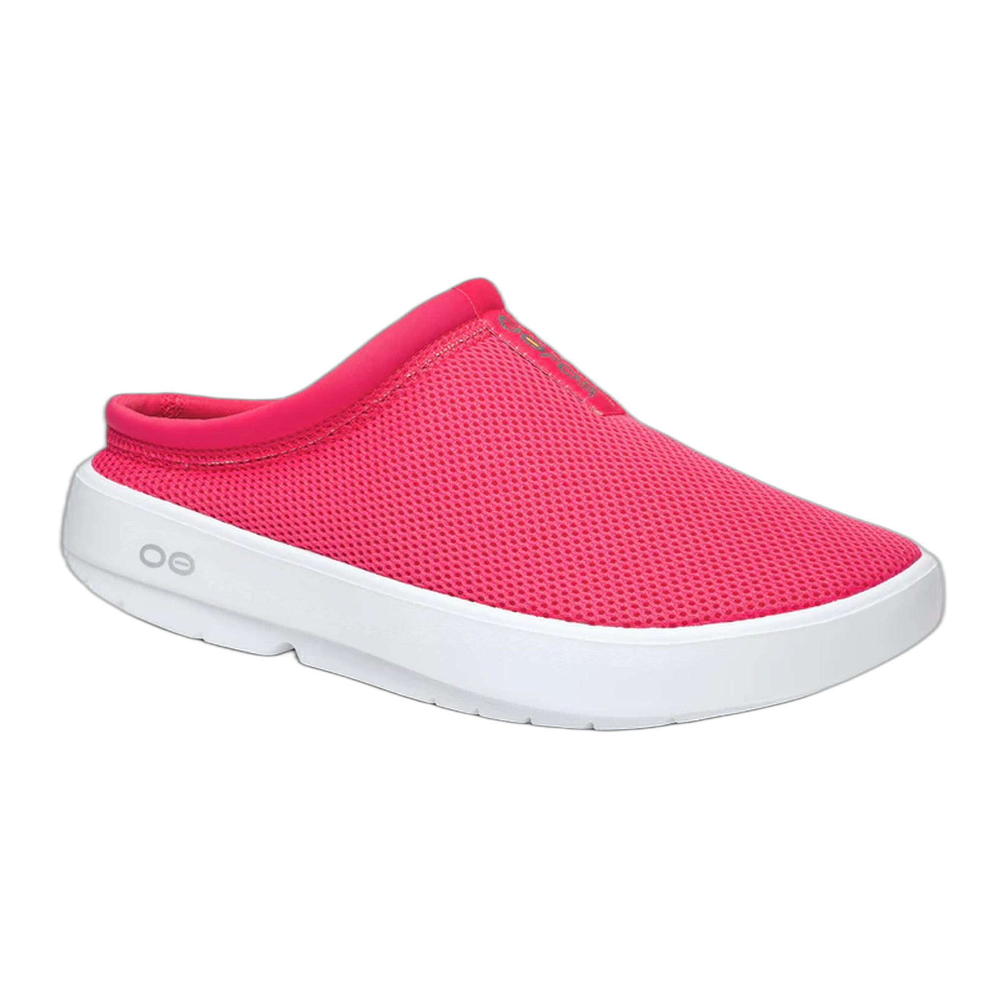 OOFOS - Women's OOcoozie Sport Mule - Neon Berry / M / 11