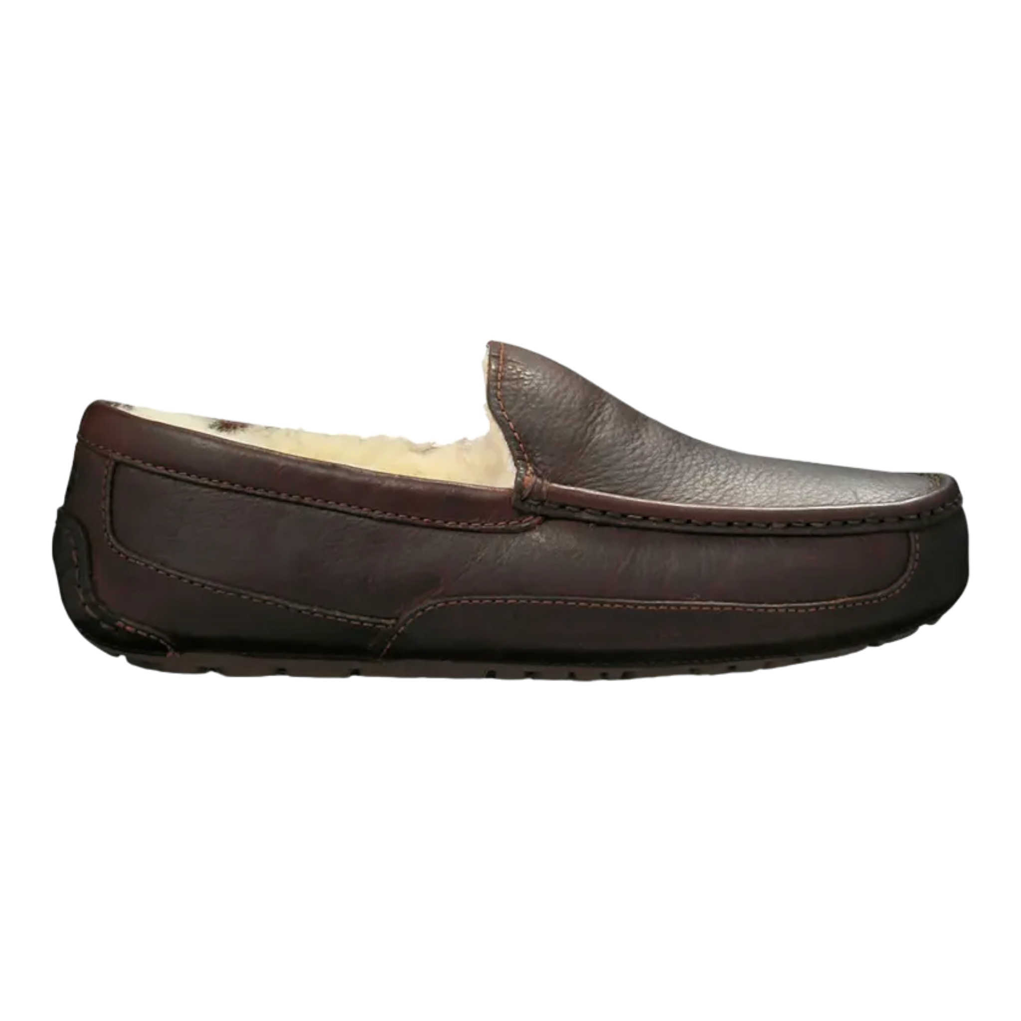 UGG® - Ascot Leather - Dark Spice / M / 8