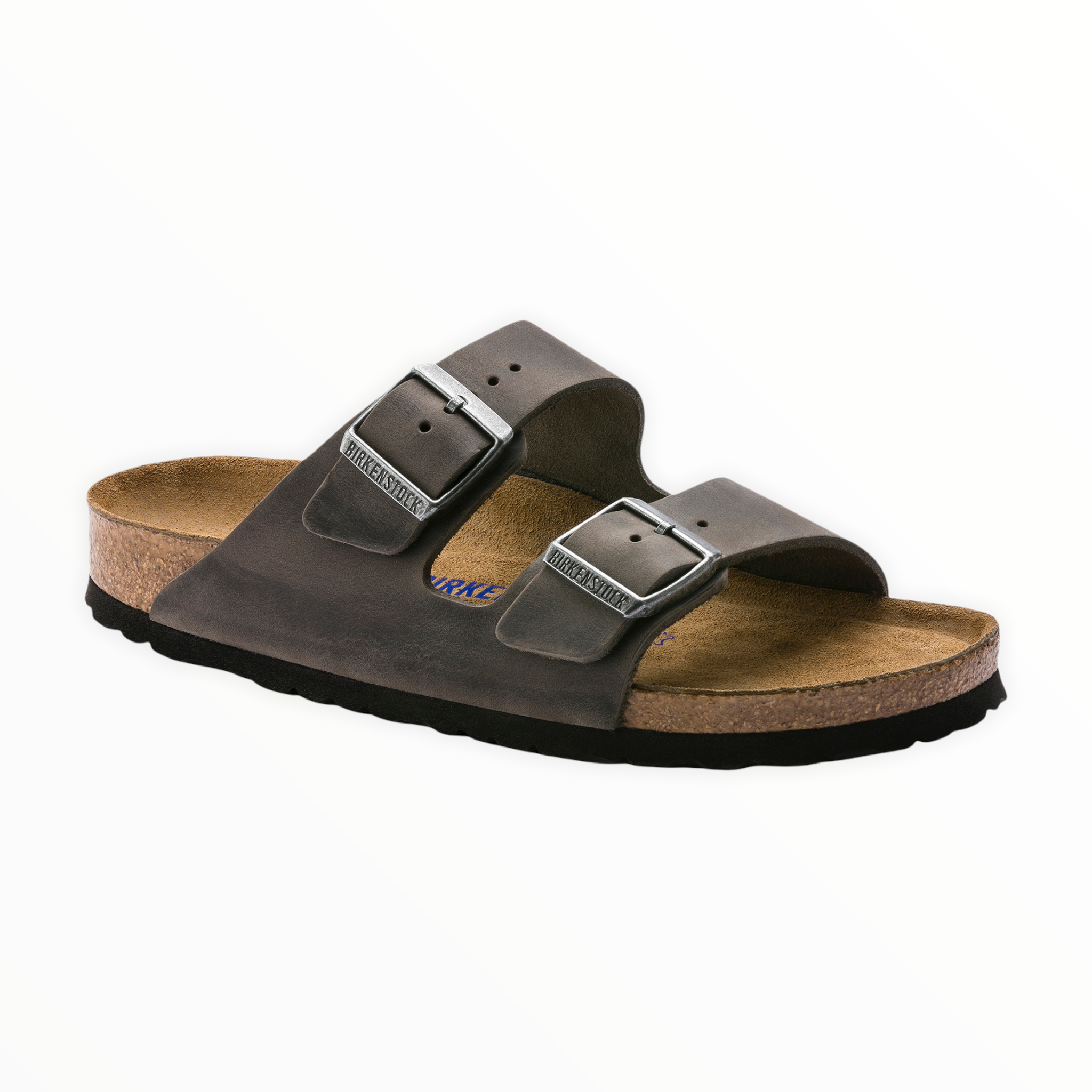 Birkenstock - Arizona Soft Footbed Oiled Leather - Iron / M / 36