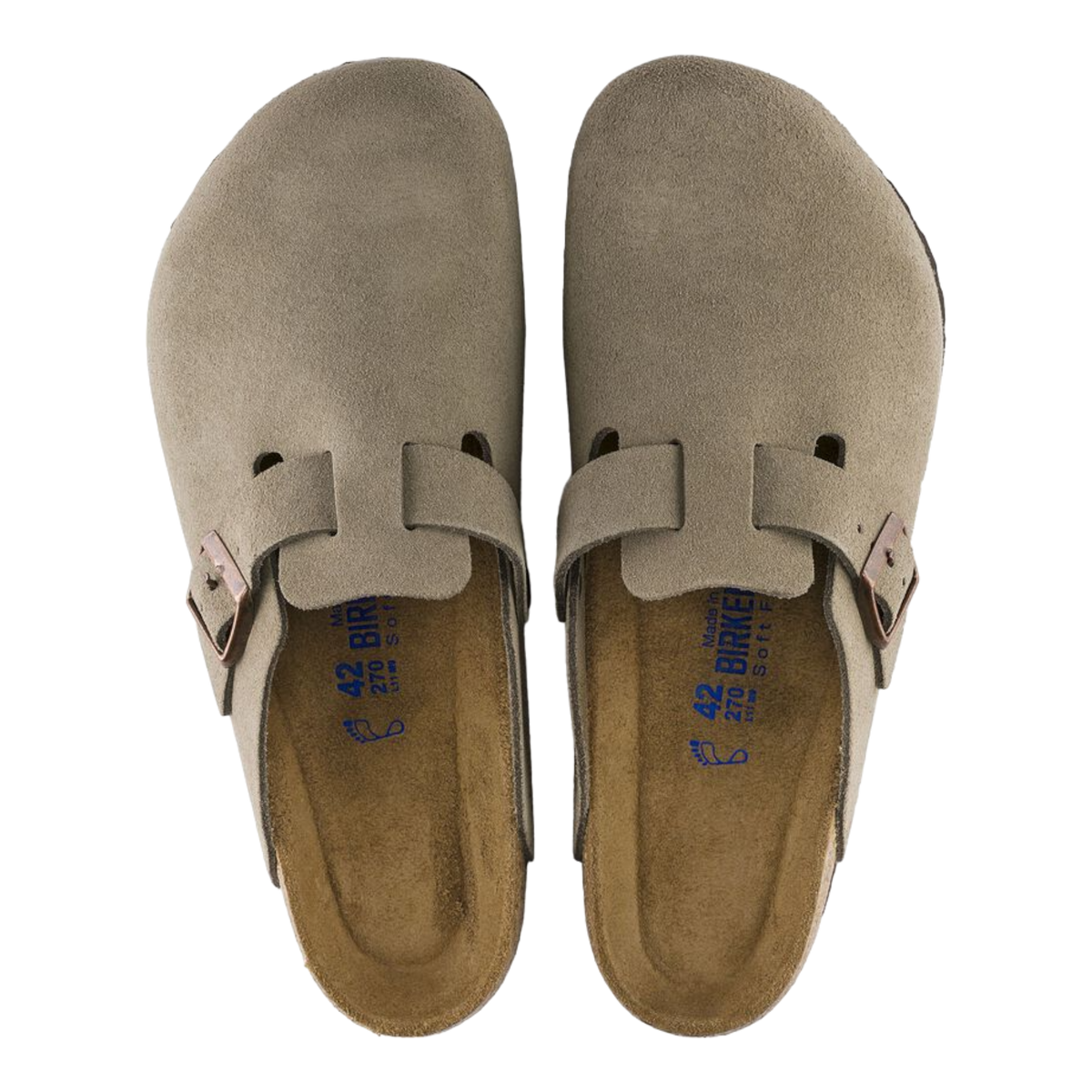 Boston Soft Footbed Suede Leather