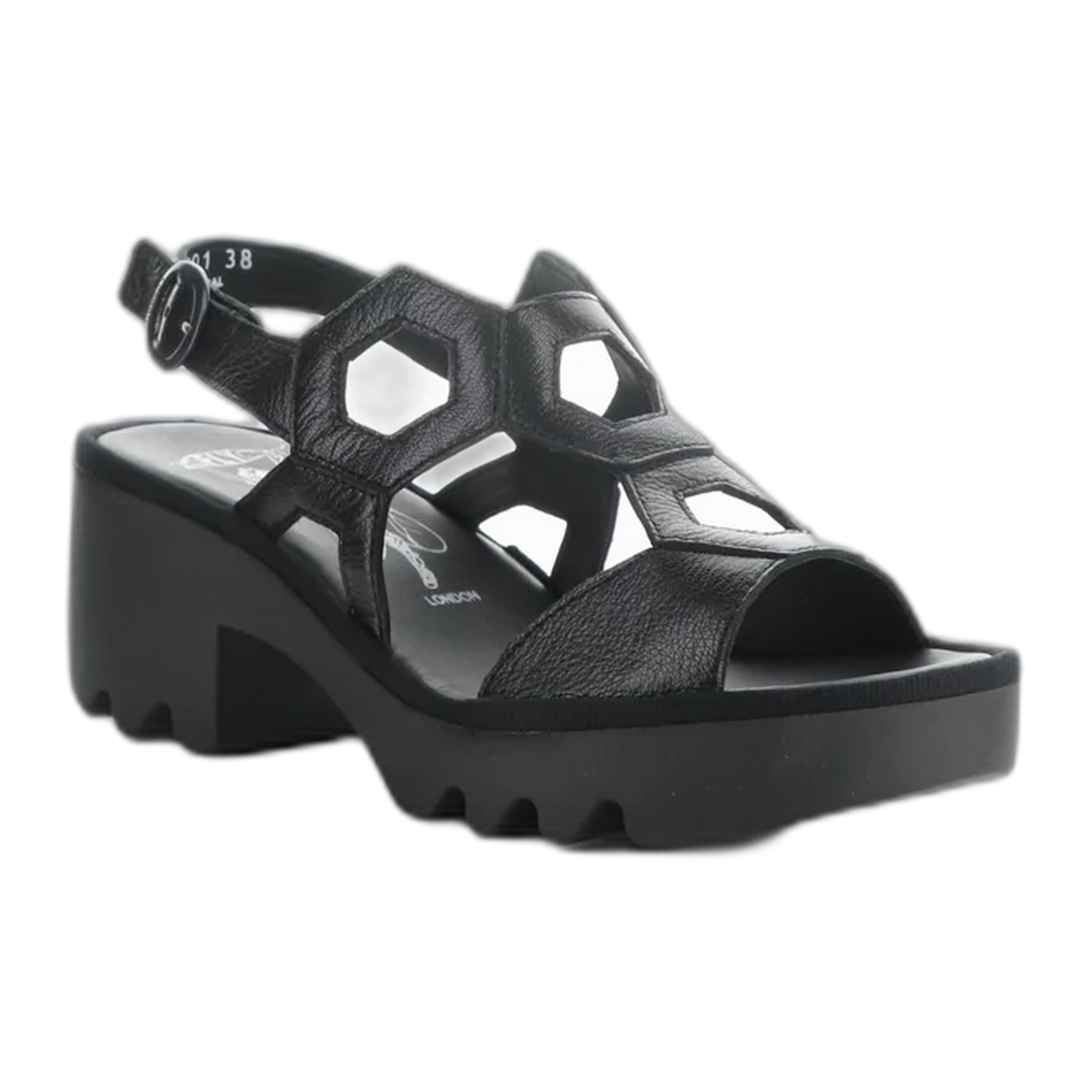 Fly London - Tewa - Black Mousse / M / 38