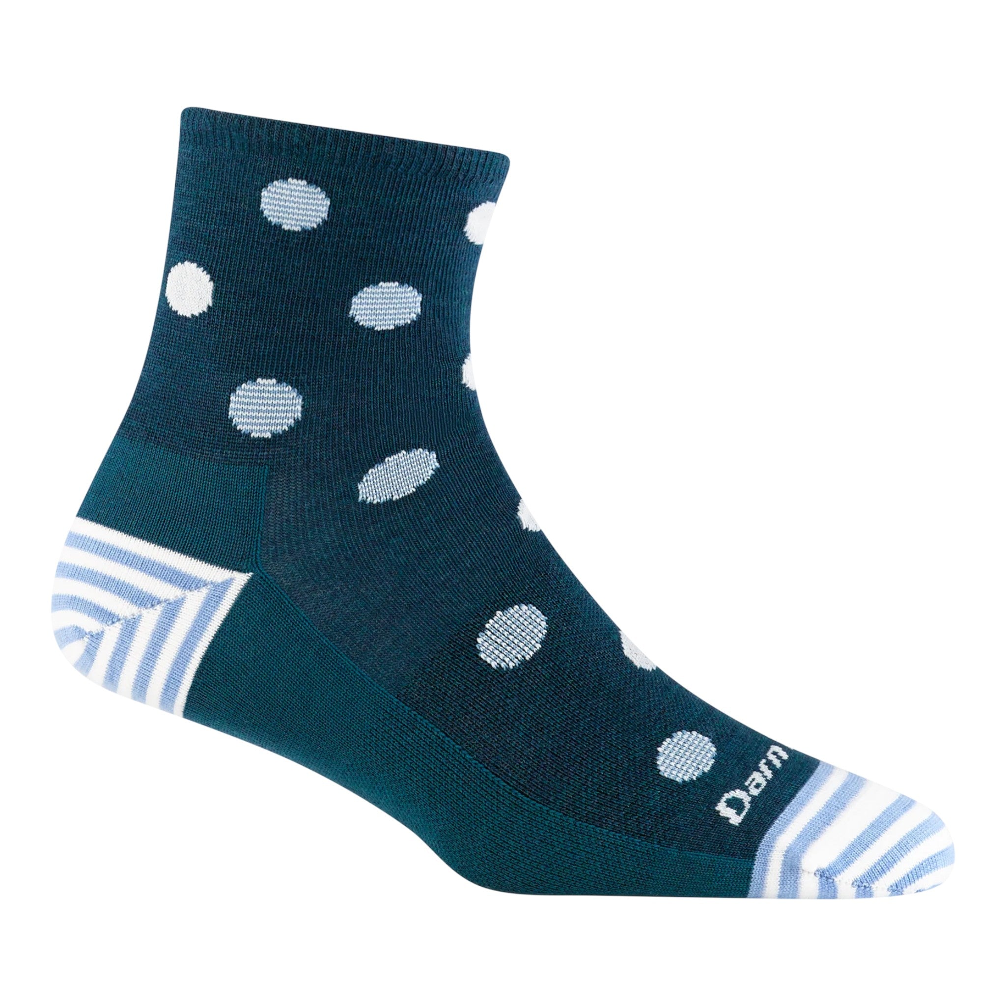 Darn Tough - Women's Dottie Shorty Lightweight Lifestyle Sock - Dark Teal / S