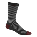 Men's Microstripe Crew Lightweight Lifestyle Socks