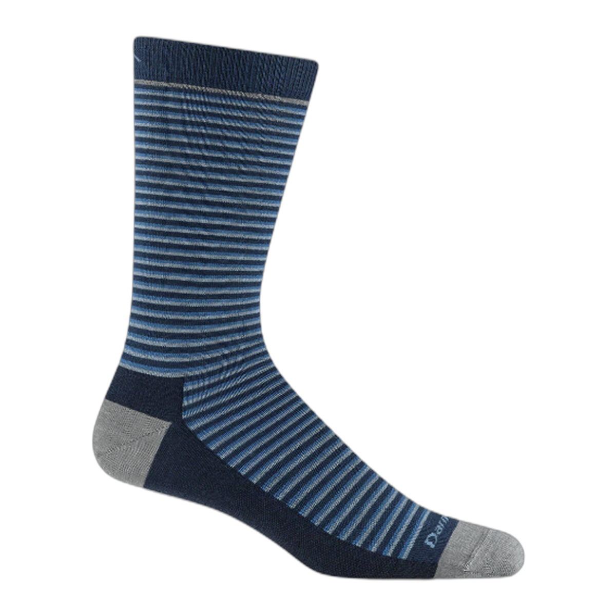 Men's Microstripe Crew Lightweight Lifestyle Socks