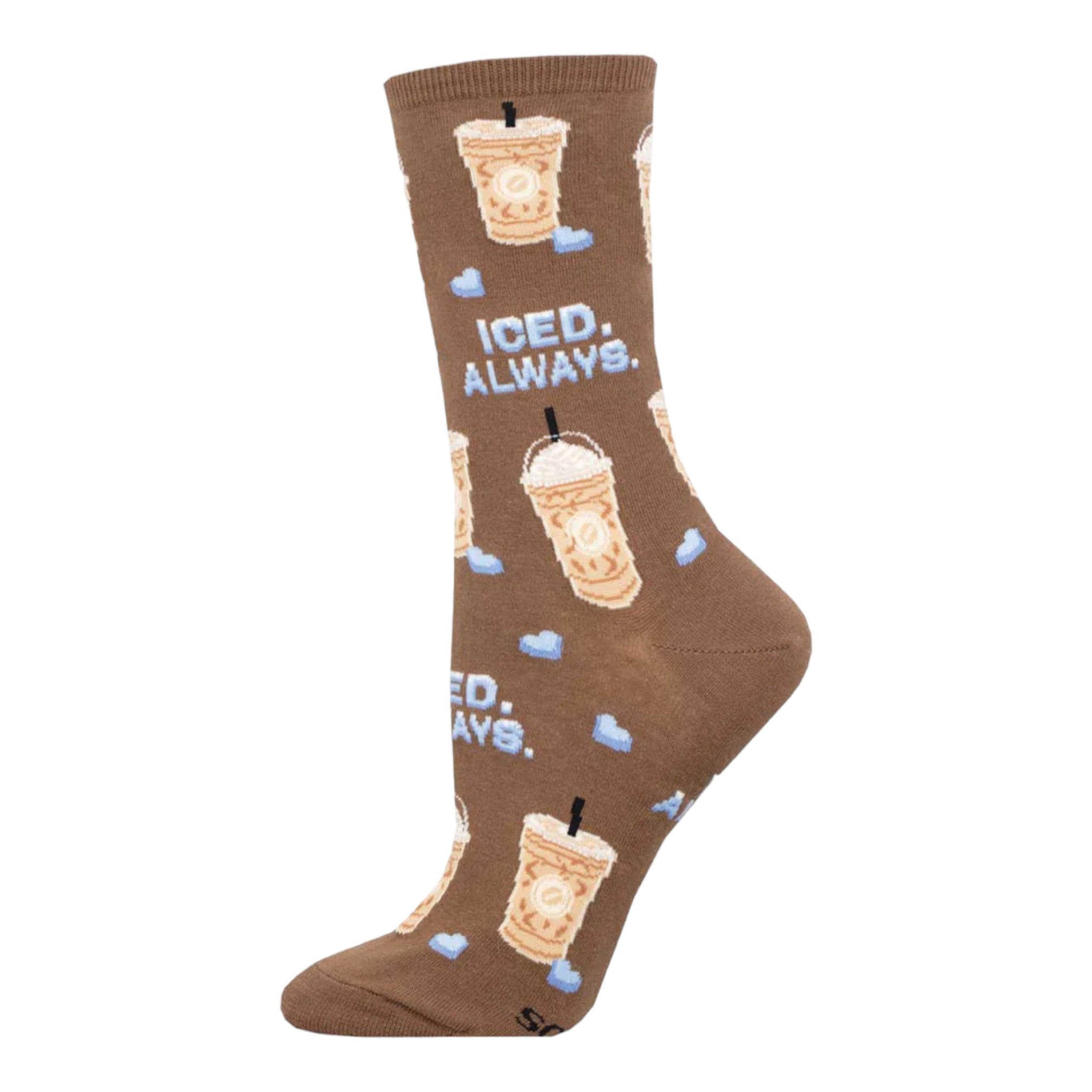 Socksmith - Iced Always - Brown / ONE SIZE